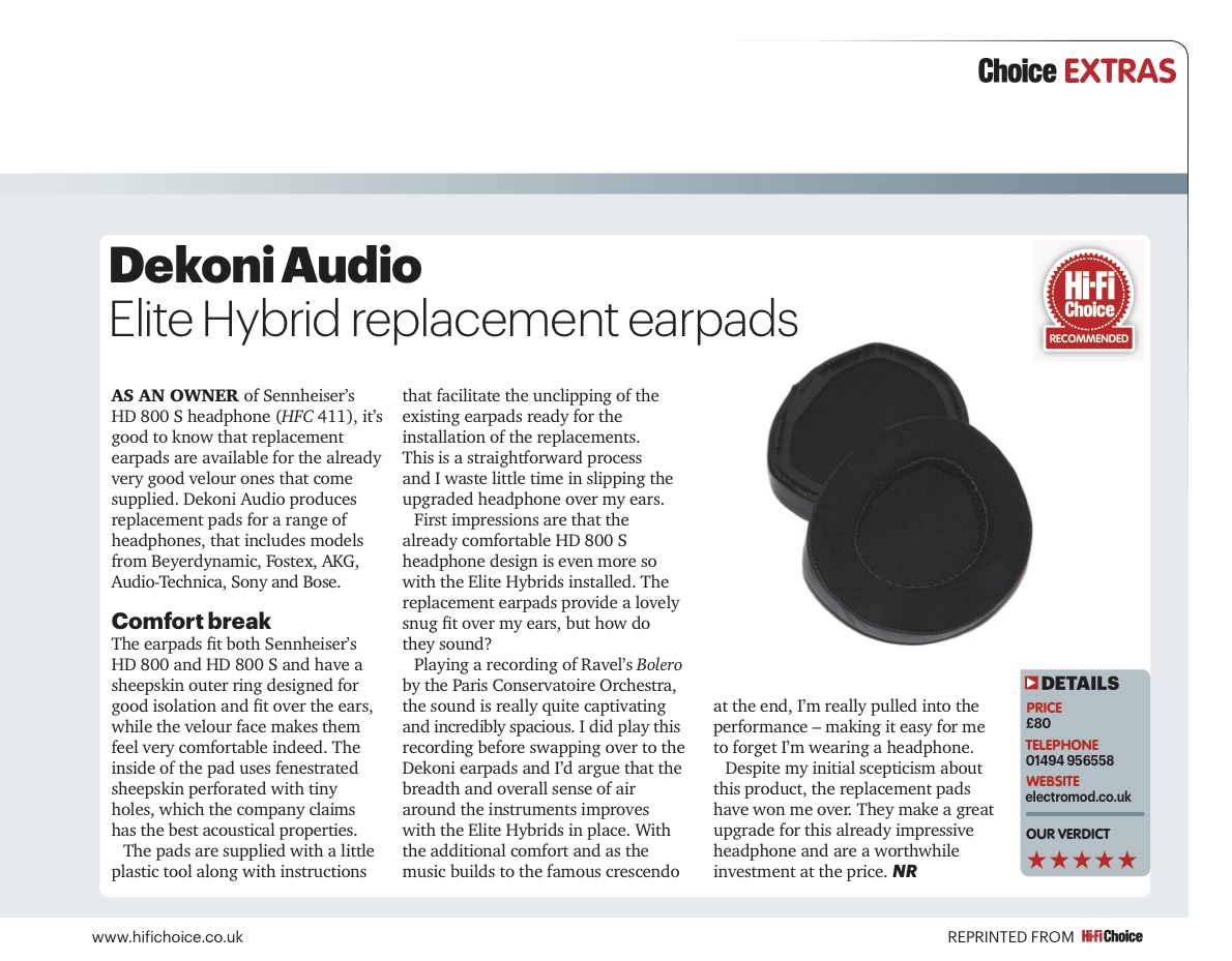 Dekoni HD 800 Pads on SALE! | Headphone Reviews and Discussion - Head ...