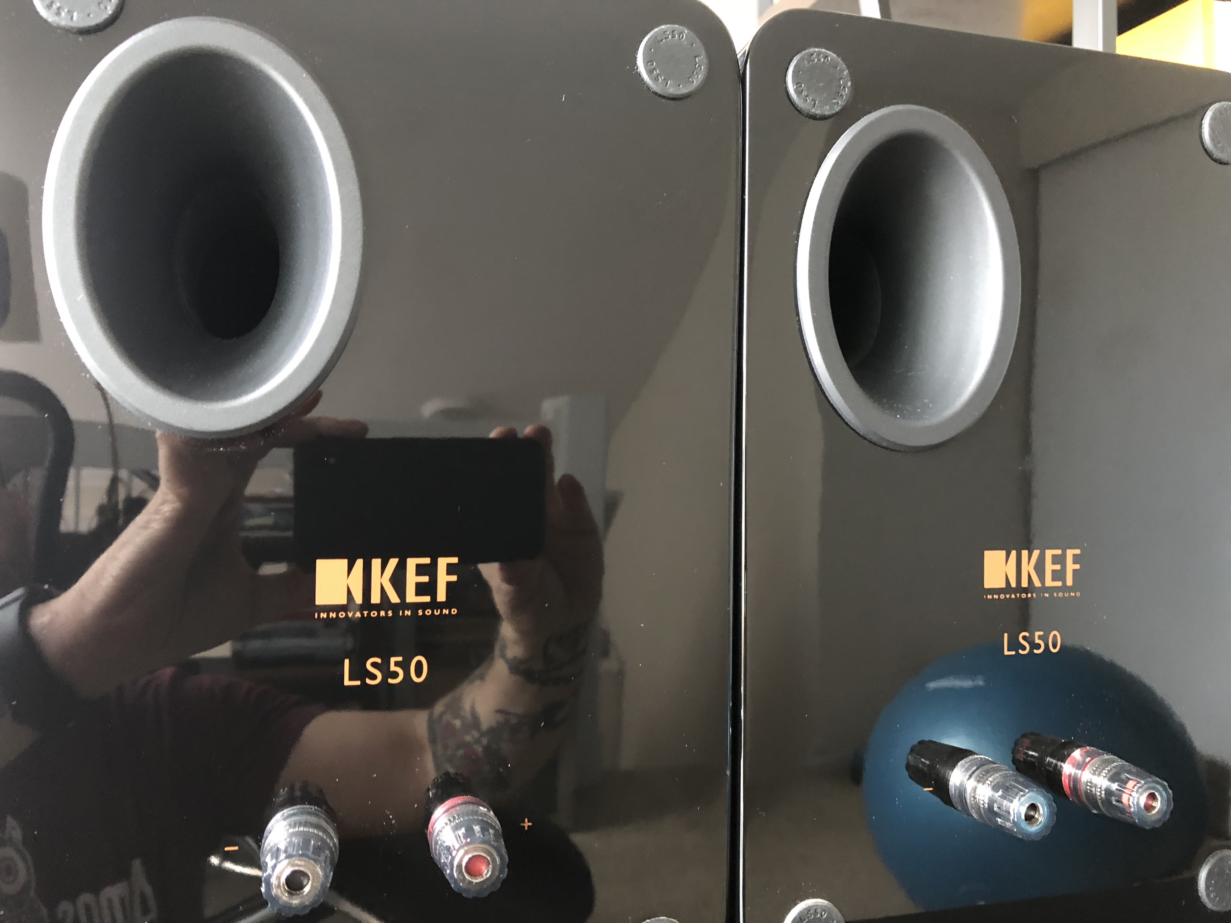 kef ls50 ohms