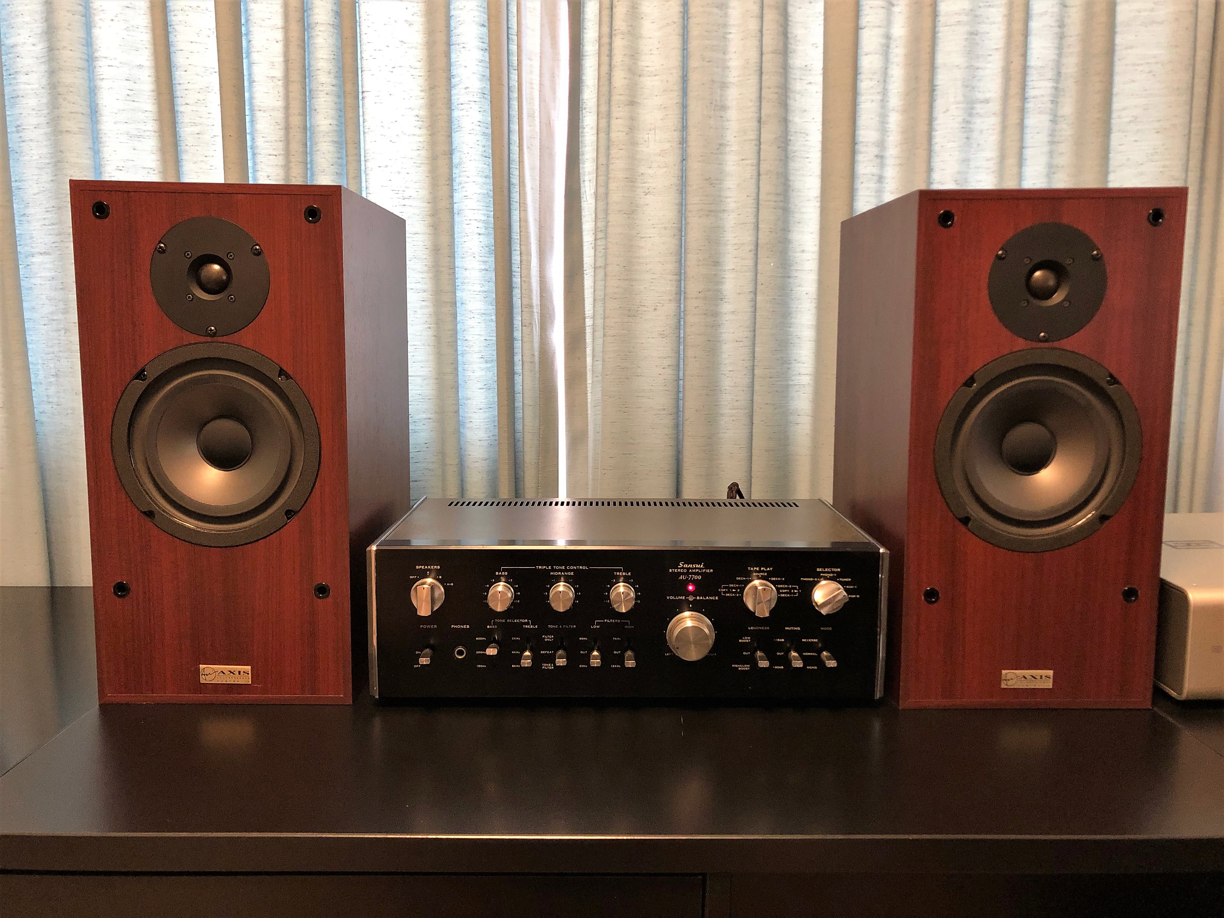 sansui 7700 speakers