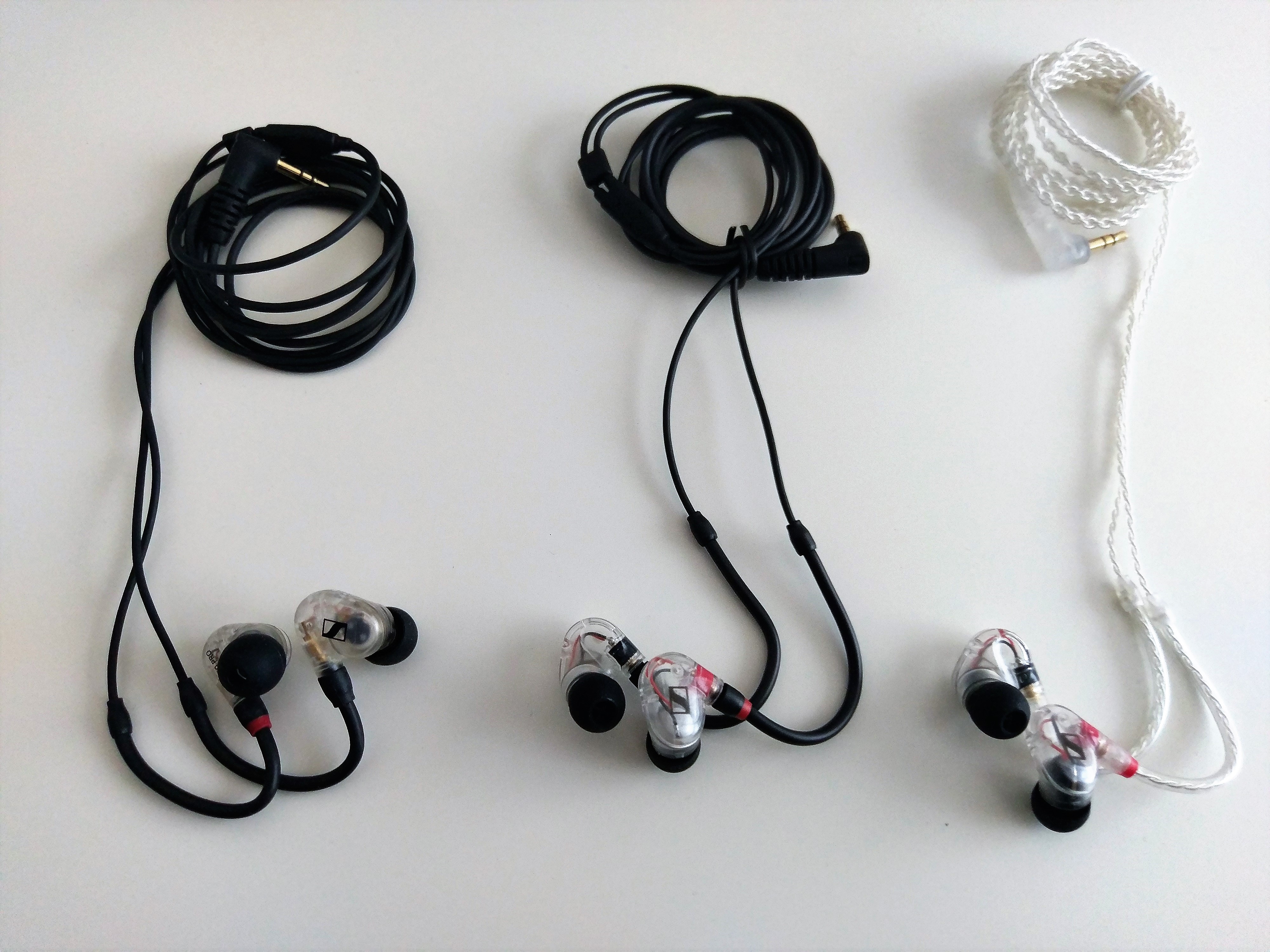 Câble De Remplacement Pour écouteurs Sennheiser IE100/400/500 Pro - Prise 3.5 Mm, Fil Tressé OFC 1.2m