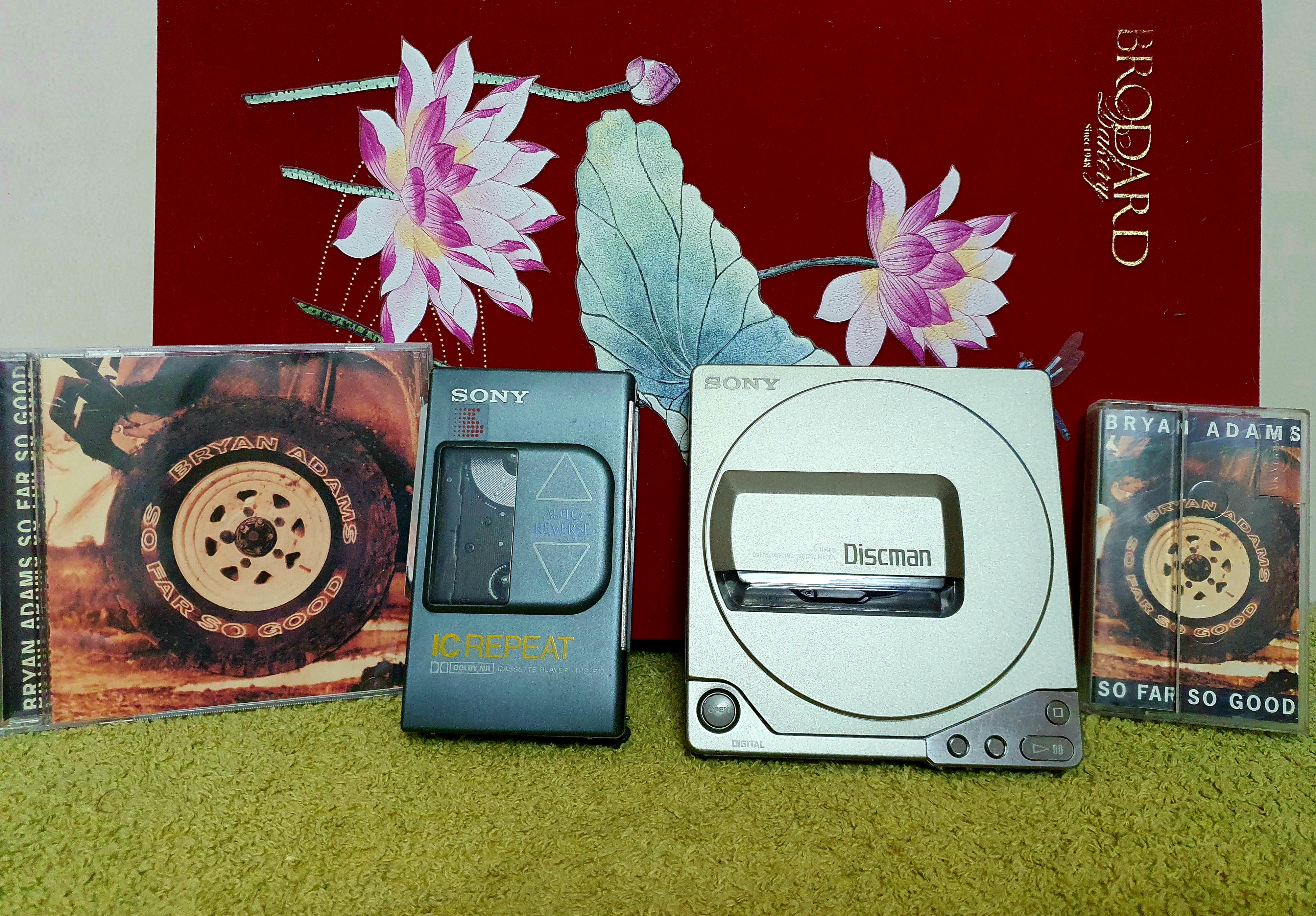 Écouteurs Intra-auriculaires Sony MDR-ED136 Rétro - Pour Discman - Noir - Occasion - Origine Japon