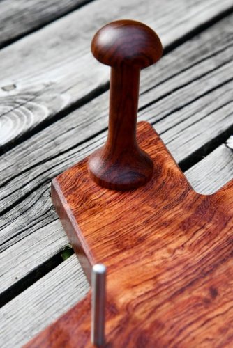 Bubinga Headphone holder peg 2 (Small).JPG Bubinga Headphone holder peg 2 (Small).JPG