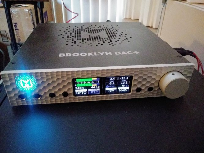 Closed Mytek Brooklyn DAC+ Plus w/ MQA, phono, preamp, headphone amp