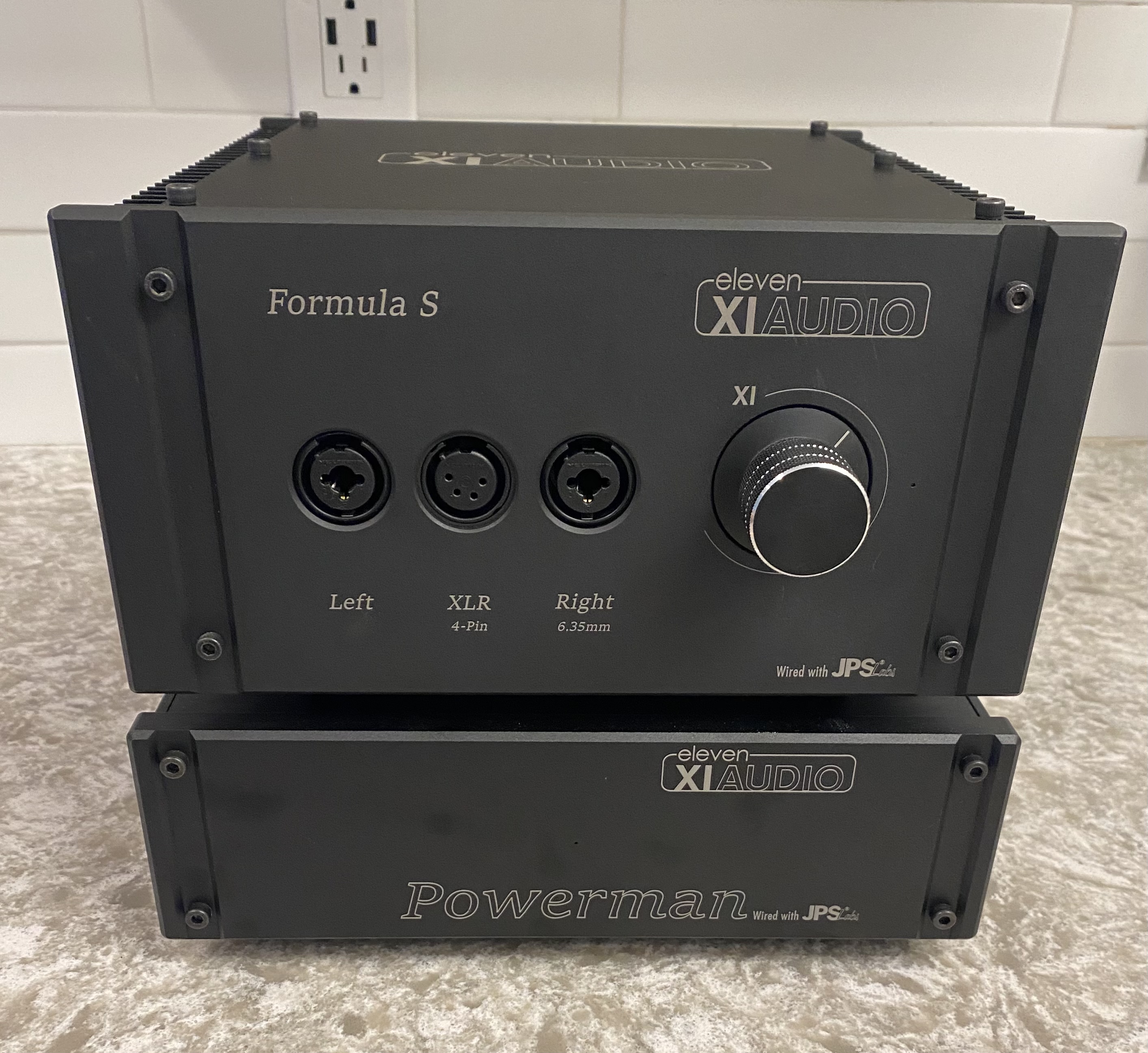 Sold XI Audio Formula S + Powerman Headphone Amplifier in MINT