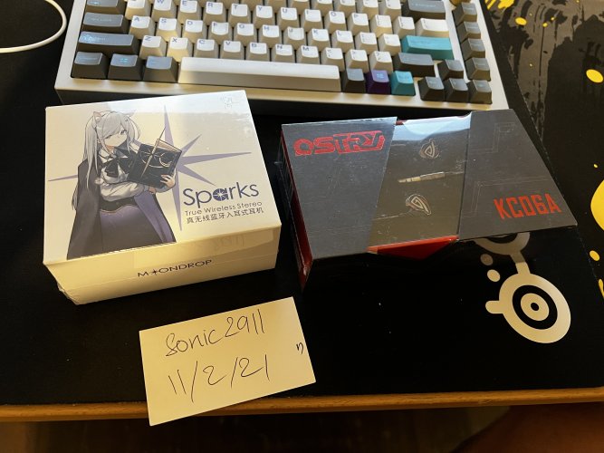 BNIB Moondrop Sparks, Ostry KC06A