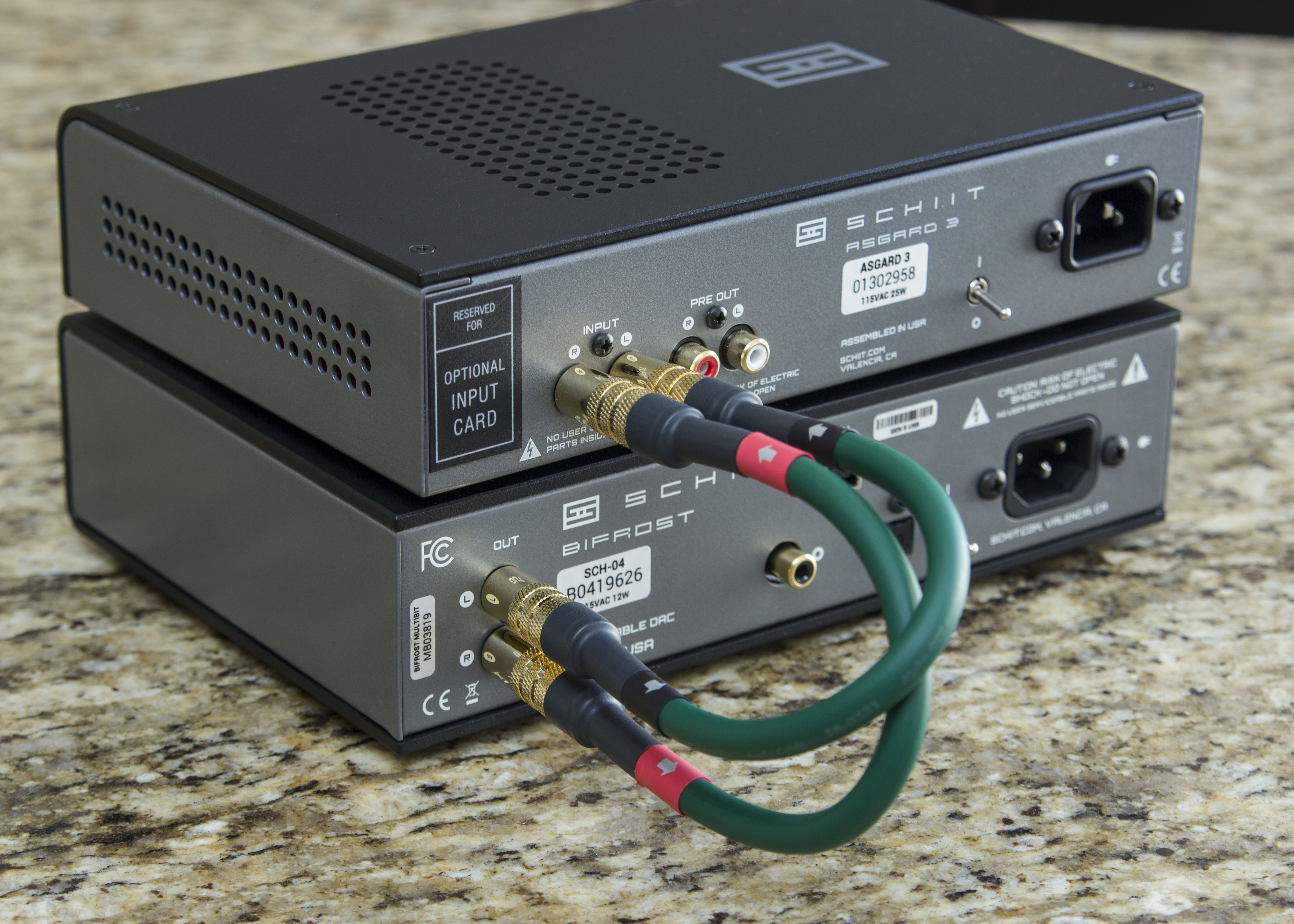 Closed Cardas/Furutech interconnect cables RCAs Headphone Reviews