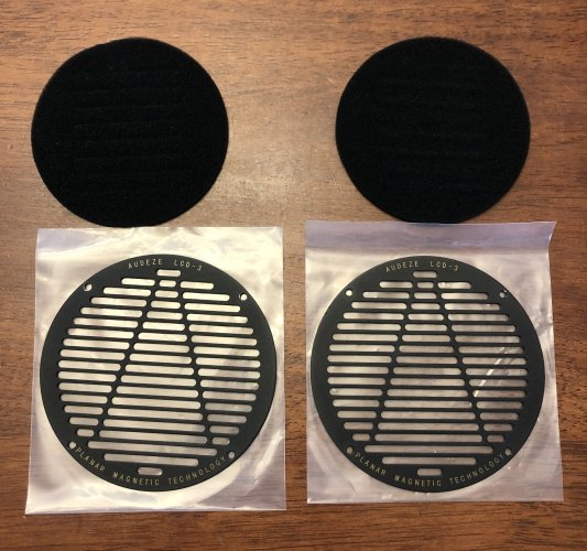 SOLD: Audeze LCD-3 Grilles and Foam Disc