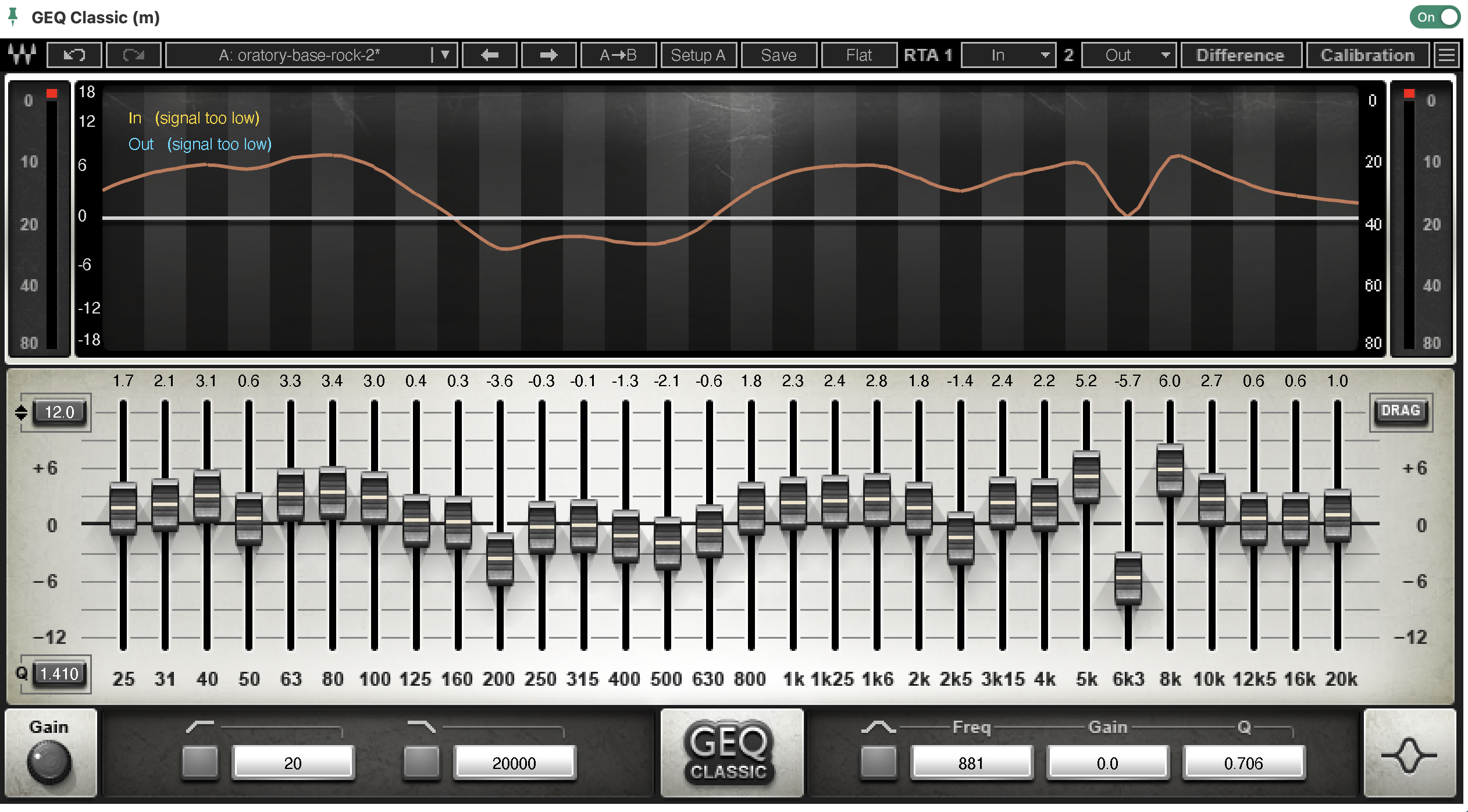 Turning flat bass response into tight and punchy with EQ Headphone