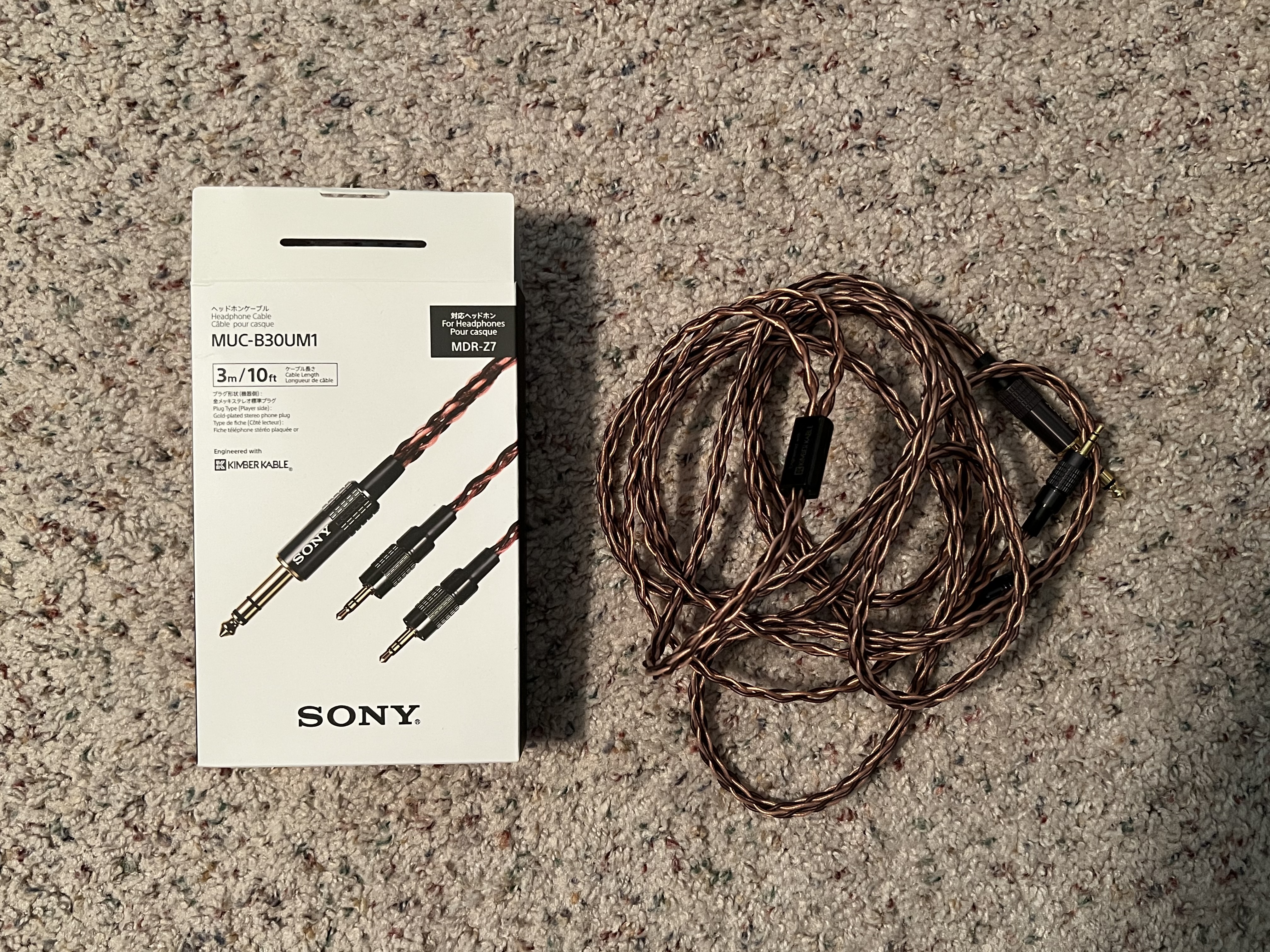Kimber Cable Sony Kimber Kable Sony Headphone Cable [MUC-B20SB1]