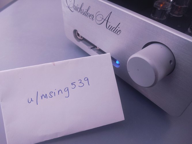Sold Quicksilver Headphone Amp Headphone Reviews and Discussion