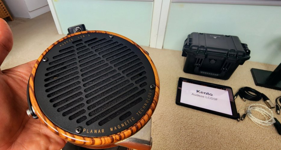 Sold: WTS : Audeze LCD3F + Extra | Headphone Reviews and Discussion -  Head-Fi.org