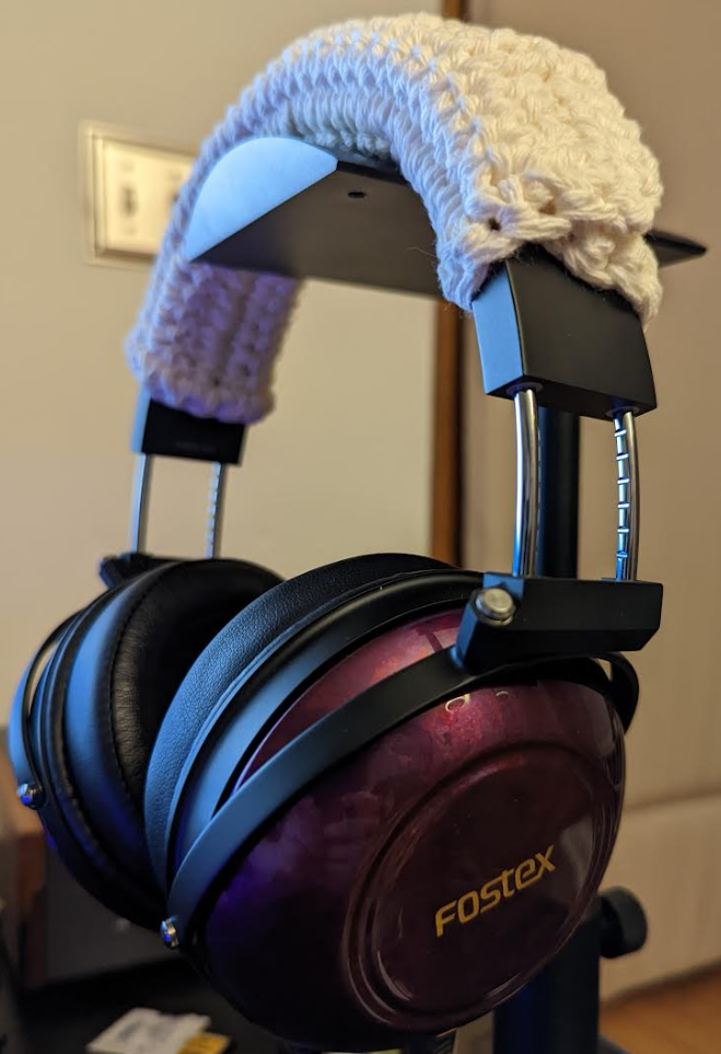 Sold Headband Cover (max 1 3/8 inch width headbands) Headphone