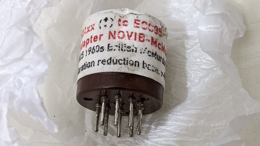 Sold: Tubemonger 12AXX to 6922 (ECC88) Adapters (NOS PAIR) - Brand New ...