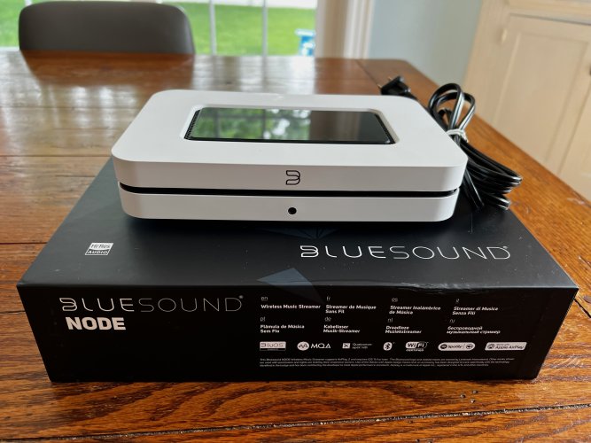 Bluesound Node 2021 N130 Streamer DAC in White