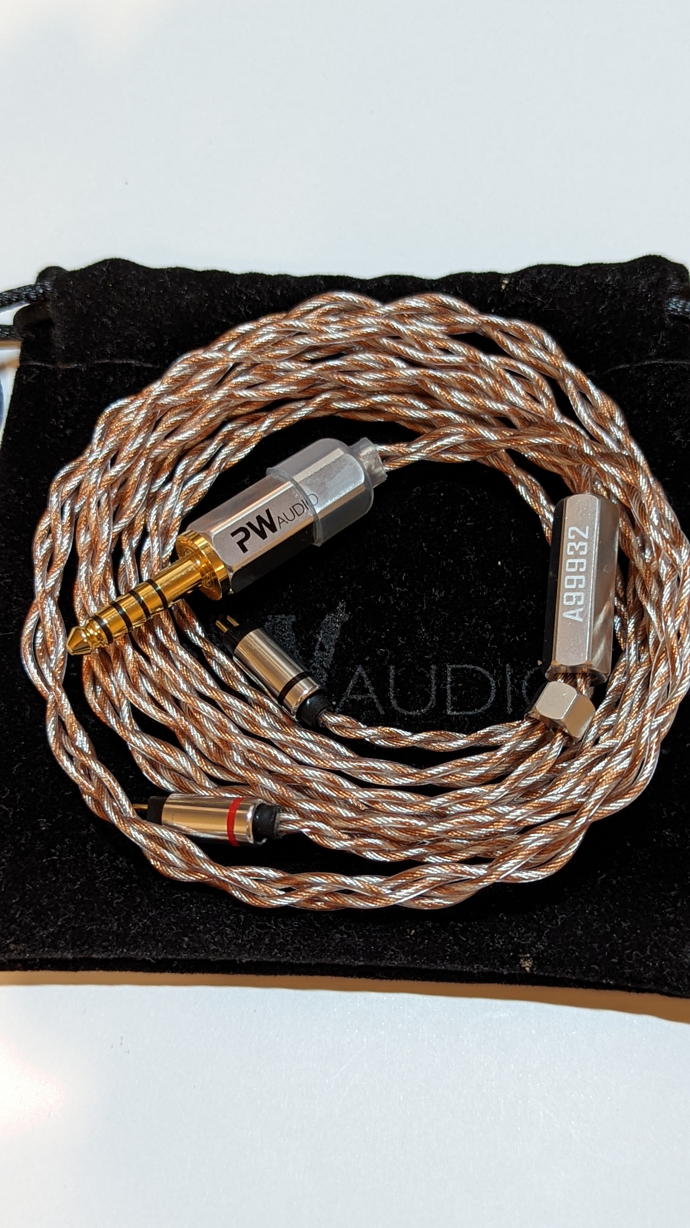 Sold: PW Audio Saladin 4-Wire Cable (2-Pin, 4.4mm Termination 