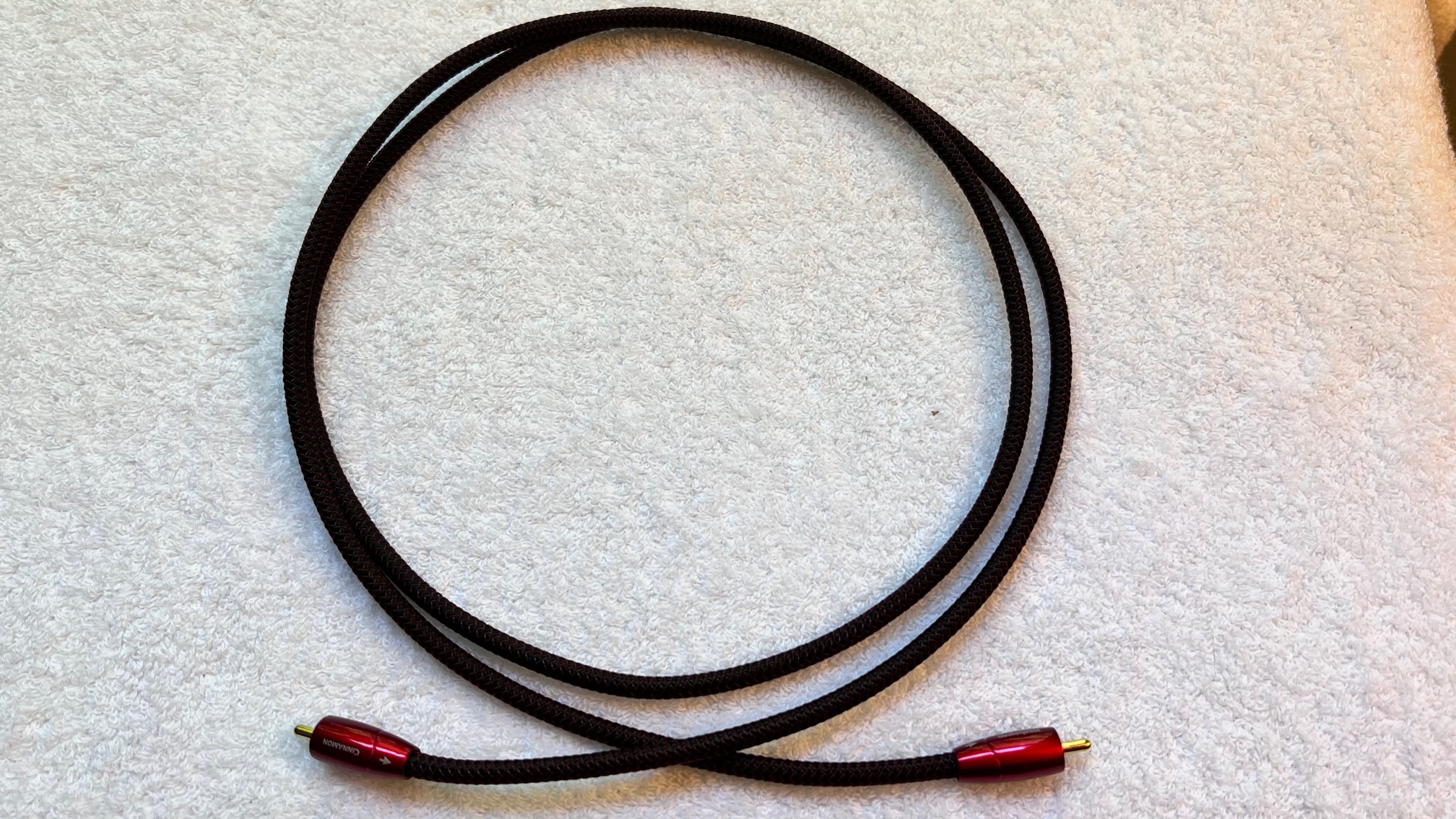 Closed AudioQuest Cinnamon digital coax cable 1.5M Headphone Reviews