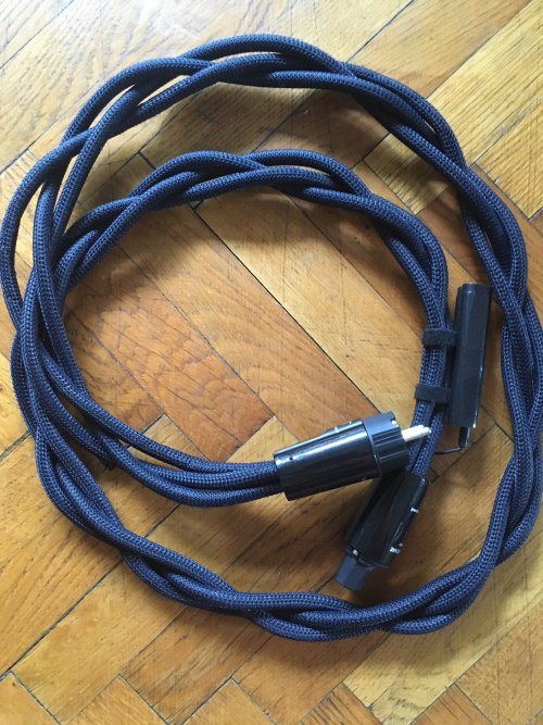 Sold Audioquest Hurricane Source power cable Headphone Reviews and