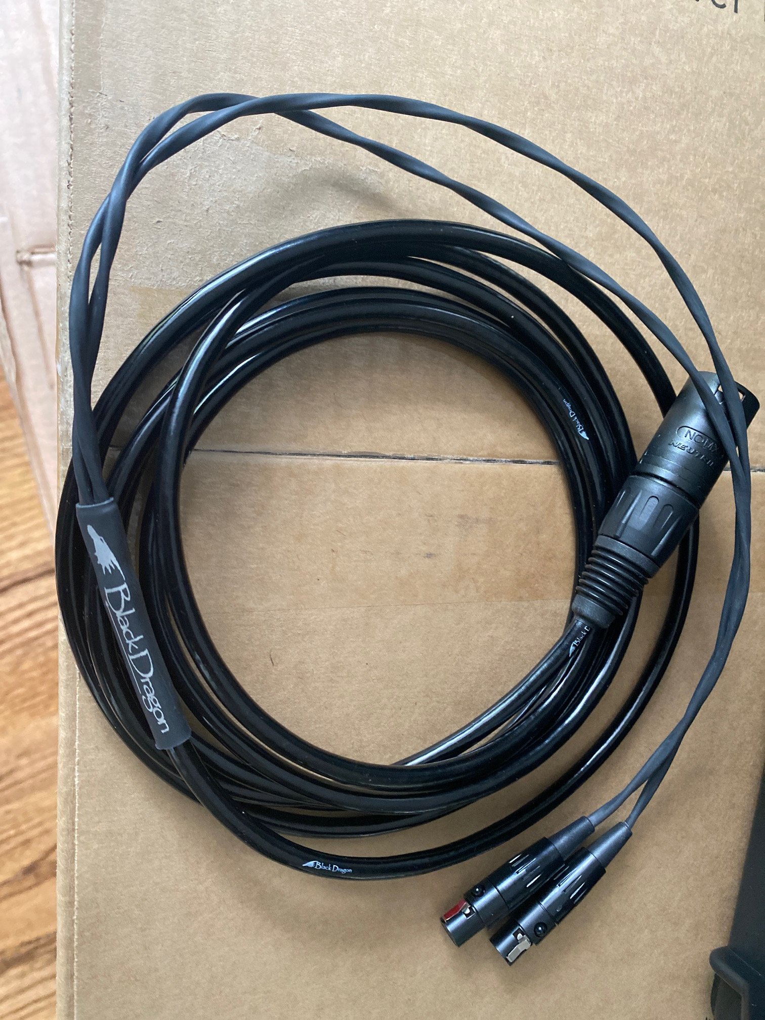 Moon Audio Black Dragon Audeze Headphone Cable, 2.5mm A&K