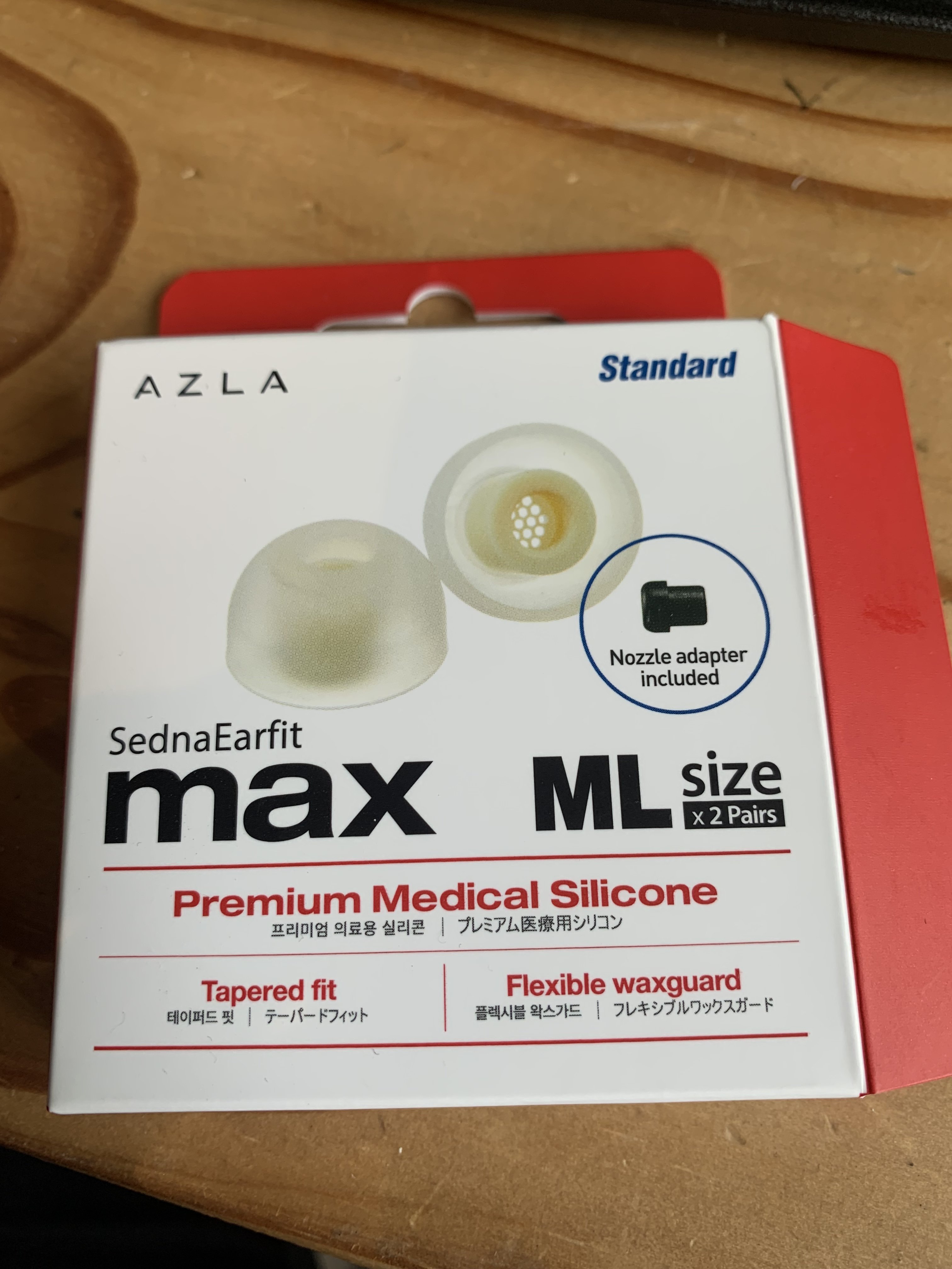 Closed: UK Azla SednaEarfit MAX new - 1pair ML | Headphone Reviews and ...