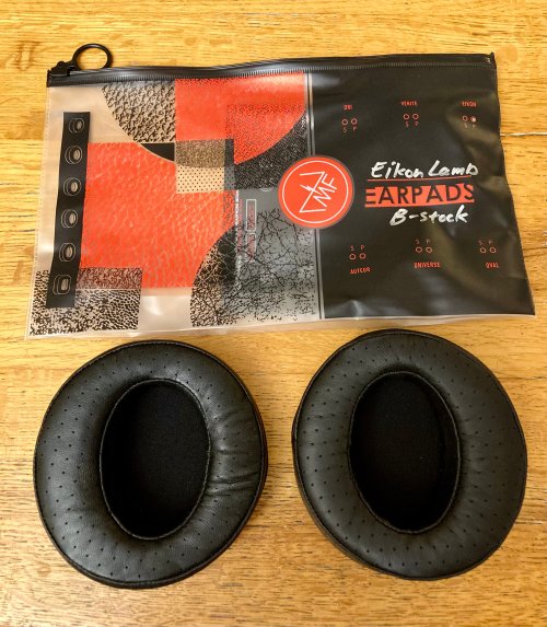 Sold ZMF Eikon Perforated Lambskin Pads Headphone Reviews and