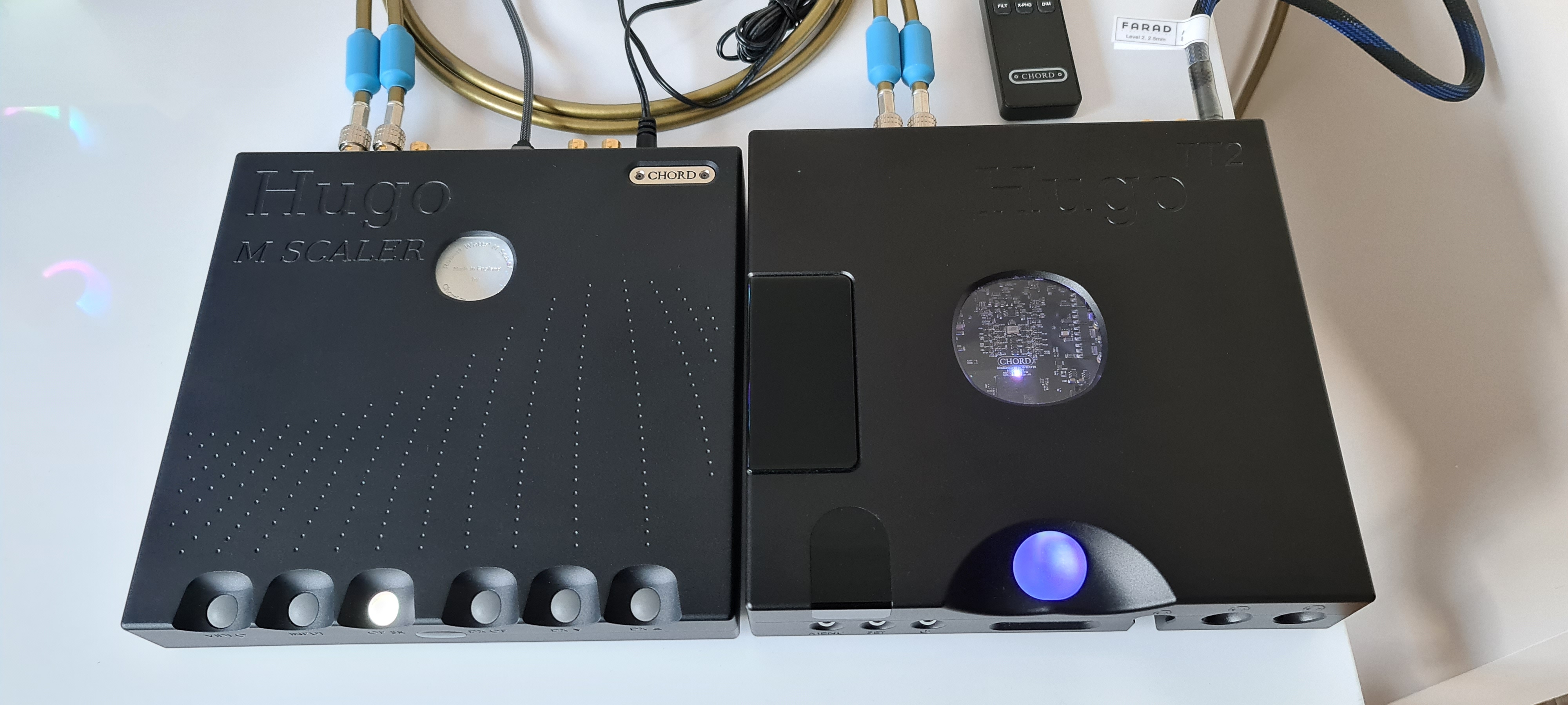 Closed Chord Hugo TT2 & MScaler Stack (Black) with Farad Super3