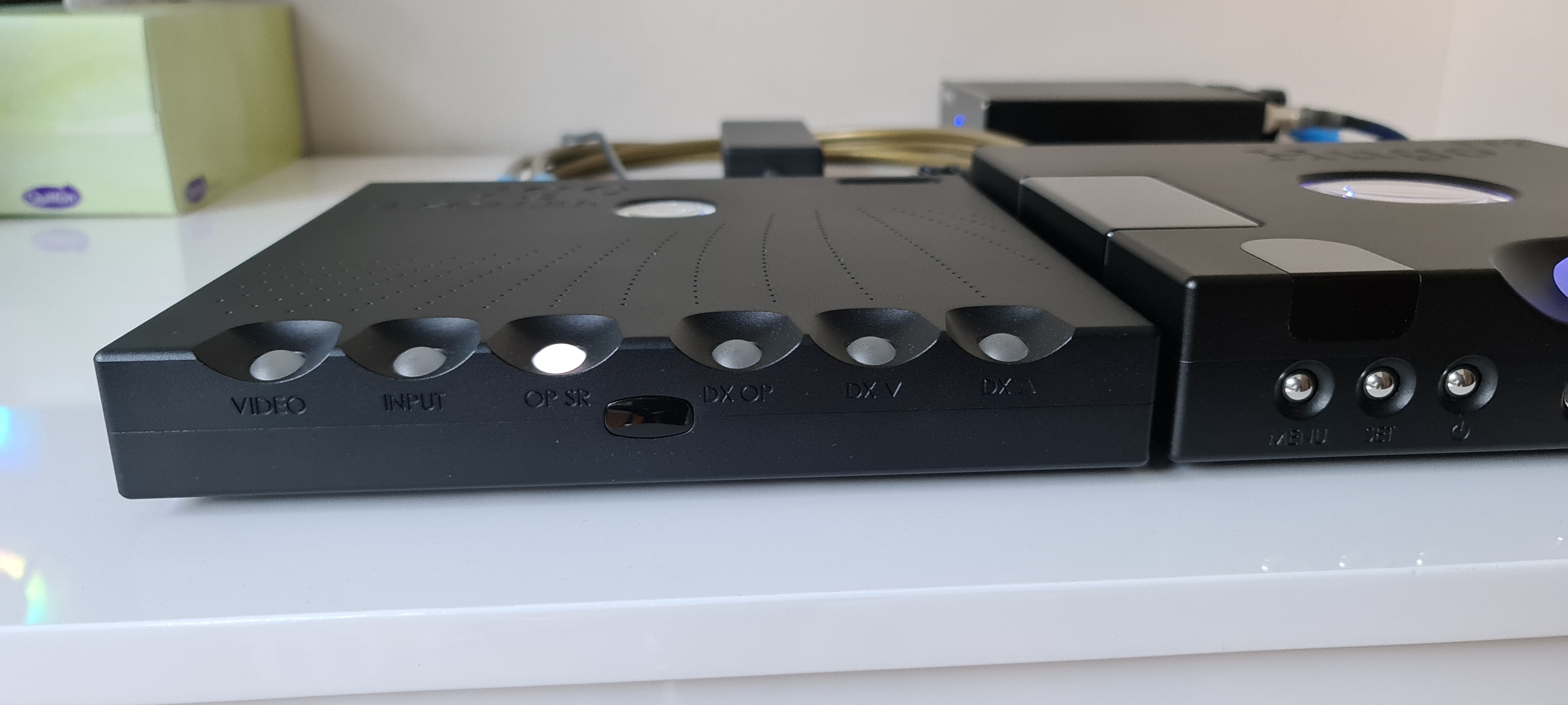 Closed Chord Hugo TT2 & MScaler Stack (Black) with Farad Super3