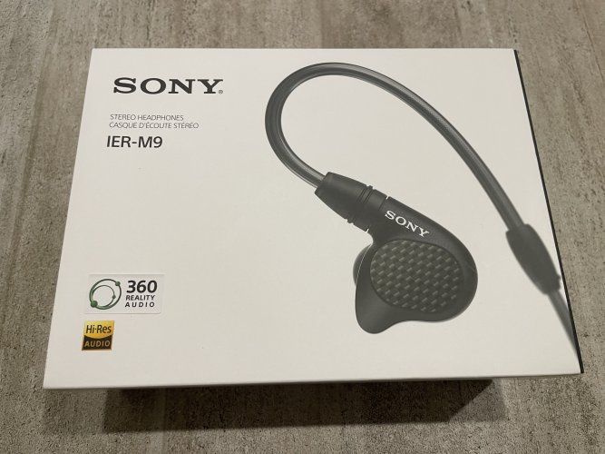 Sold: Sony IER -M9 | Headphone Reviews and Discussion - Head-Fi.org