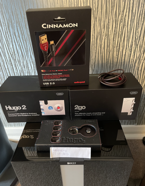 Sold: As new Black Hugo2 + 2GO + Chord Leather genuine case ...