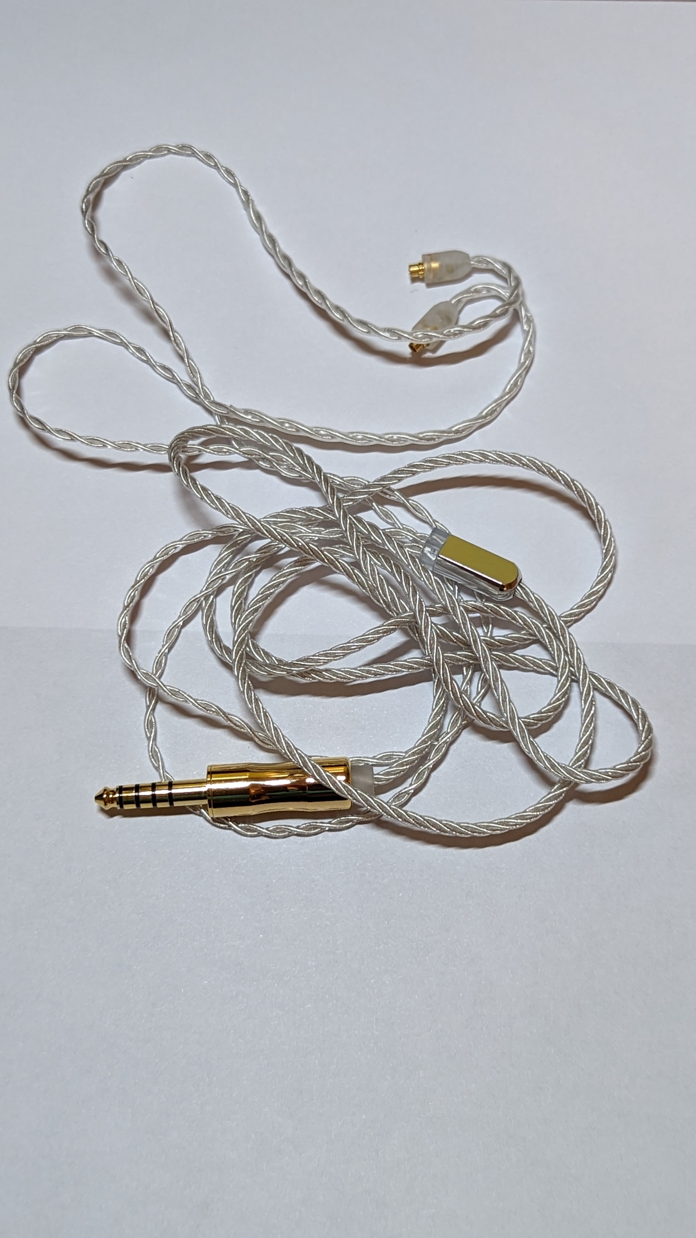 送料無料】【新品】ALO audio Pure Silver Litz MMCX 3.5mmプラグ IEM