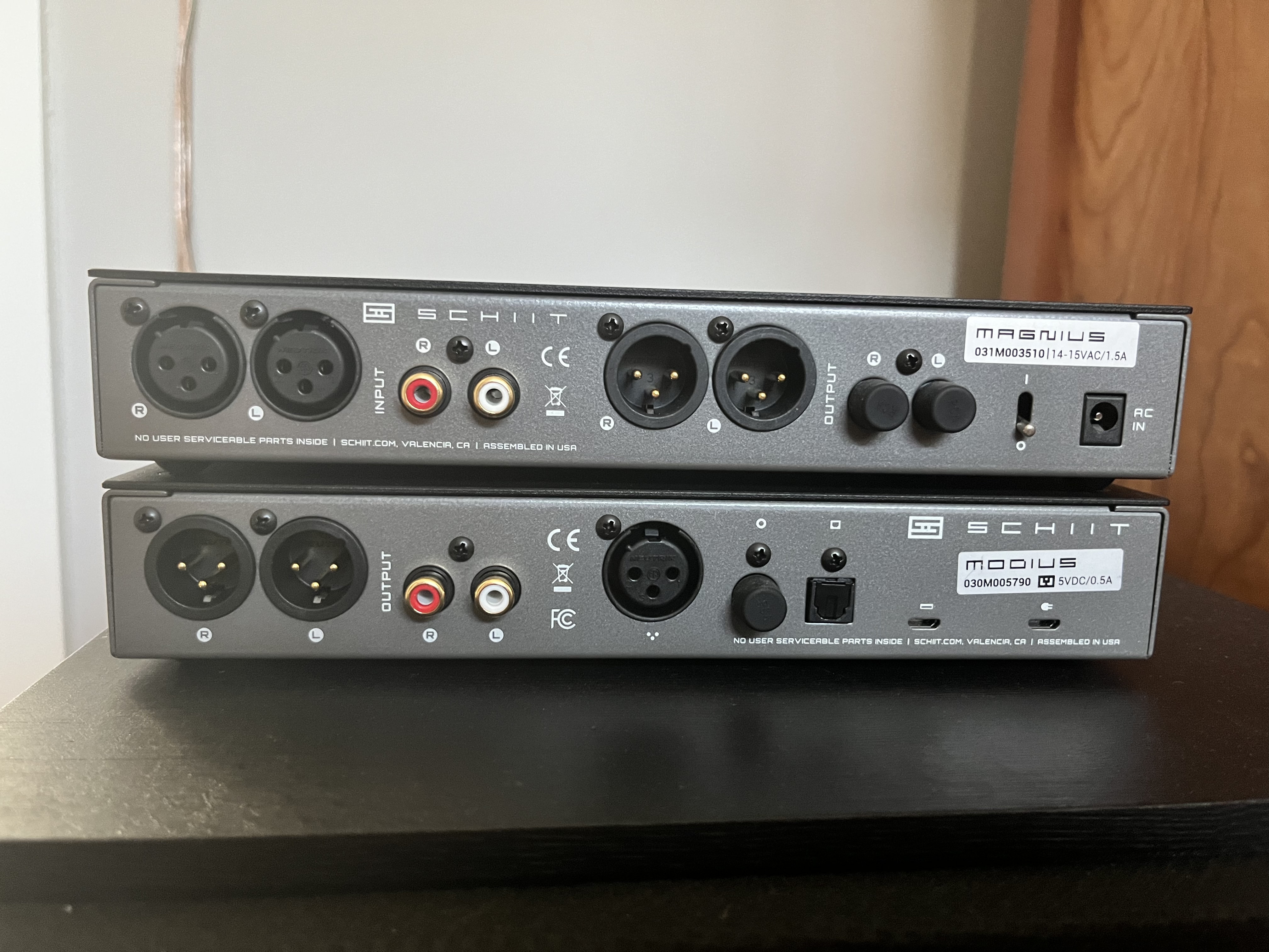 Closed: Schiit Stack Magnius+Modius with extras | Headphone Reviews and ...