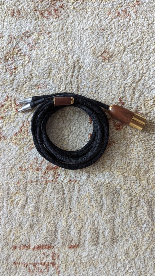 HansnBy HiFi-Kabel 2m - 2,5mm Balanced Für Sennheiser HD800/HD800S/HD820