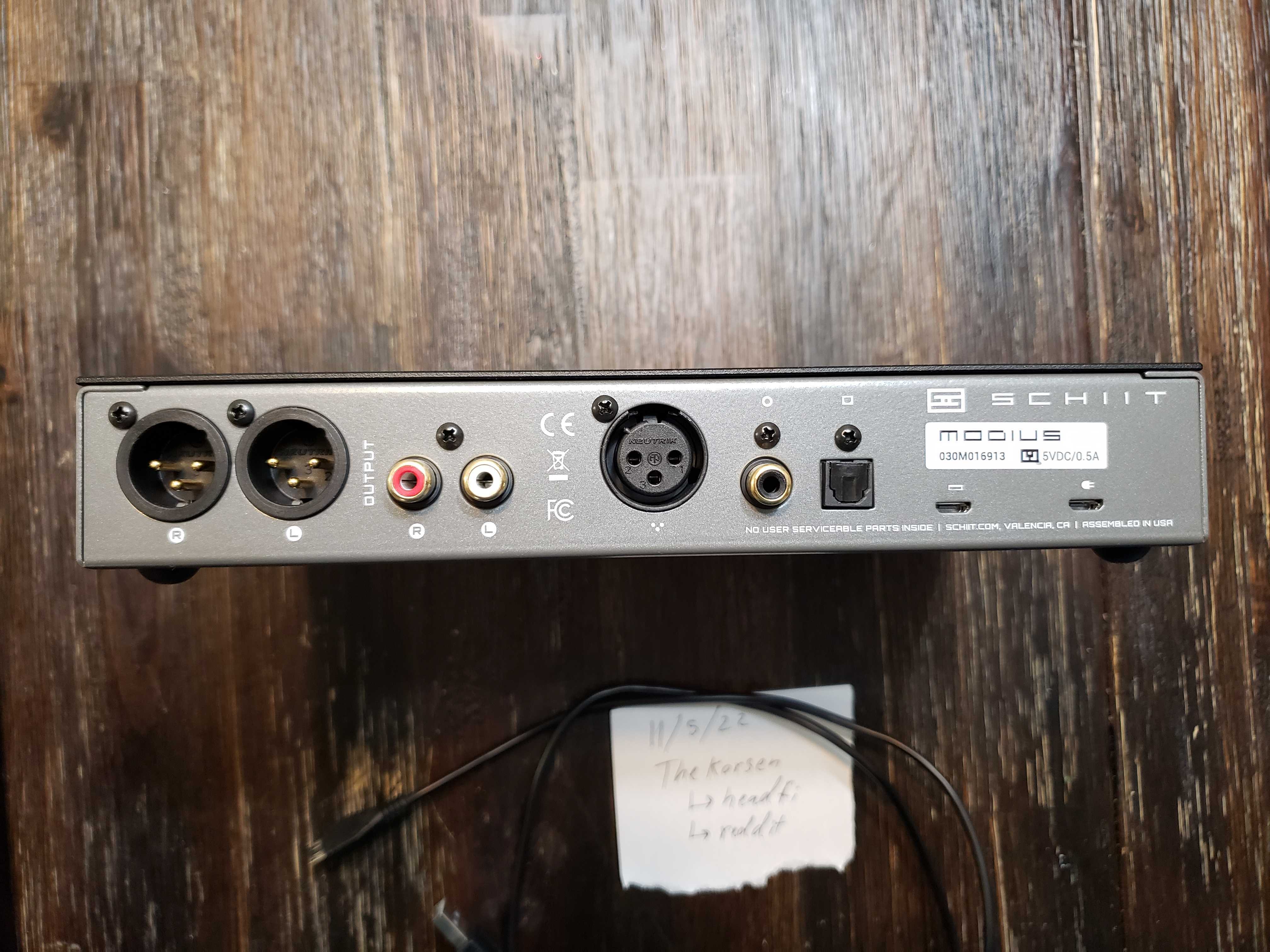 Sold: Schiit Modius | Headphone Reviews and Discussion - Head-Fi.org