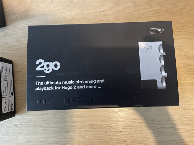 Closed: Chord Hugo2 + 2Go - Black - As new condition | Headphone ...