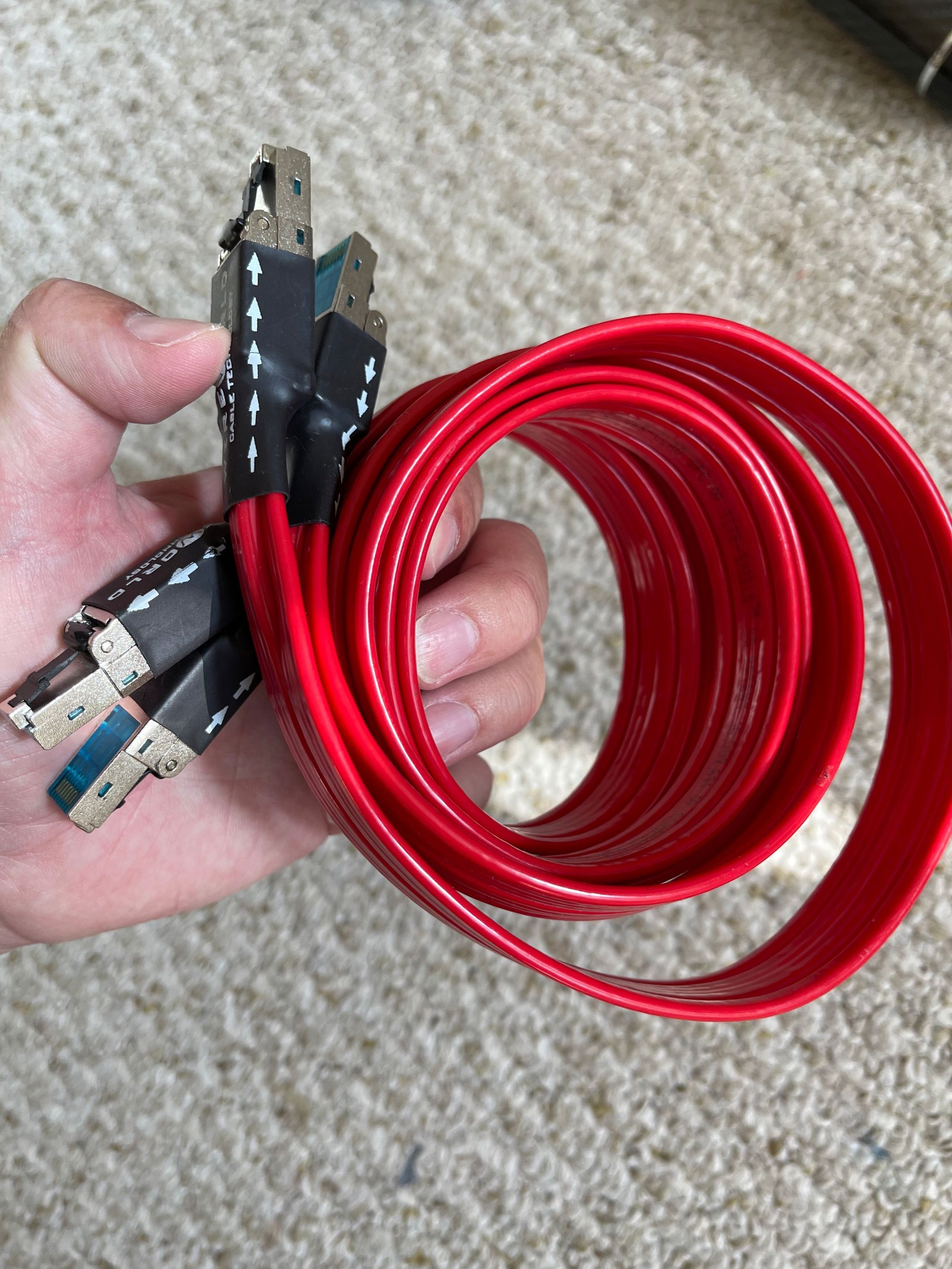 Sold 2 of WireWorld Starlight 8 Cable (1meter long
