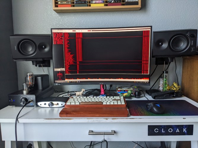 Show us your HeadFi station at it's current state. No old pictures