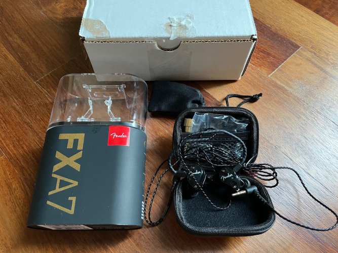 Closed Fender FXA7 IEM Earphones Headphone Reviews and Discussion