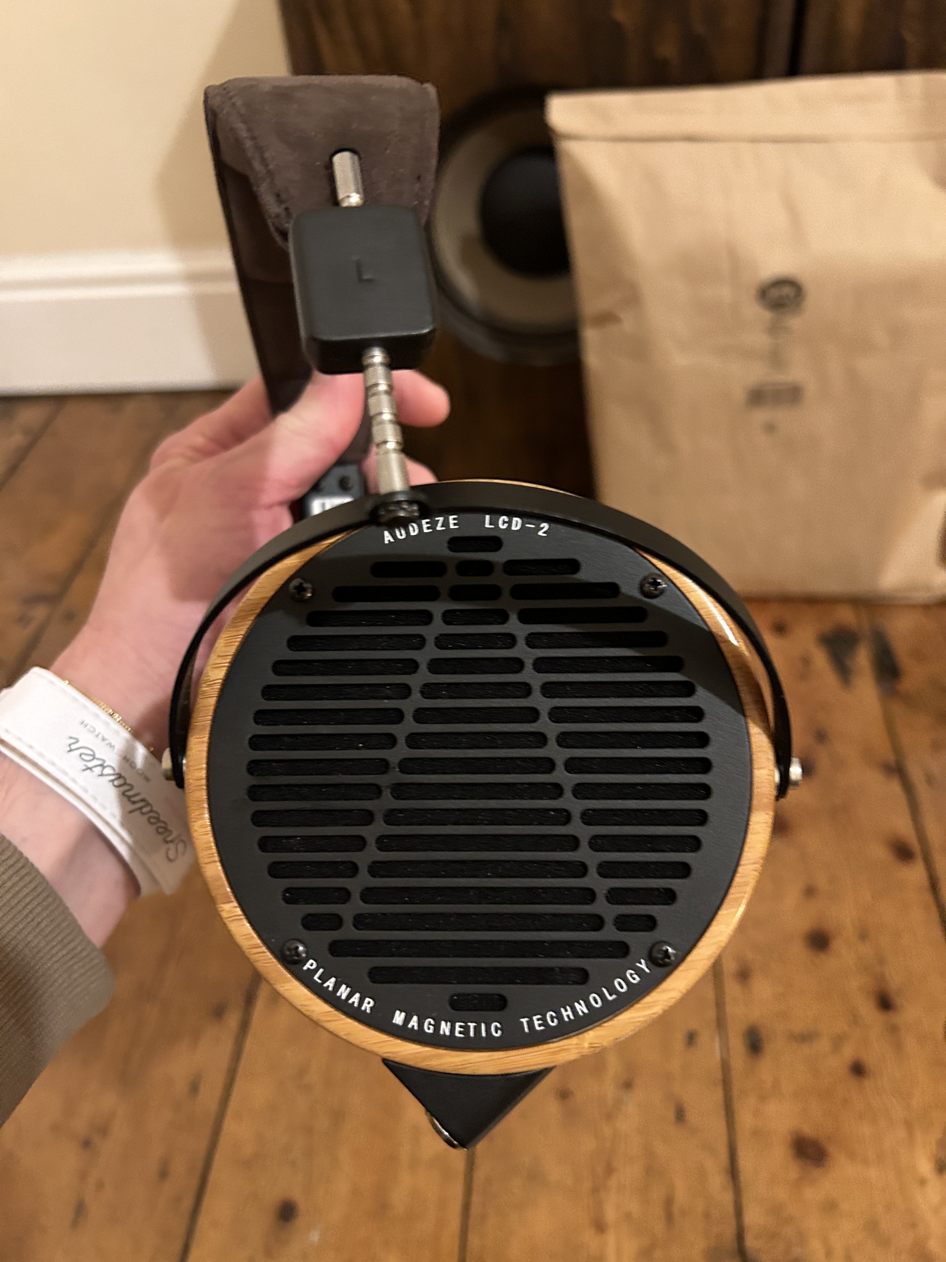 Closed: Audeze LCD-2 (Bamboo/Fazor). Excellent condition. | Headphone ...