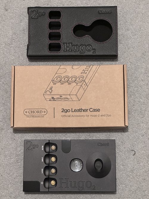 Closed: WTS Chord Hugo 2+2Go (black) with leather case; bought January ...