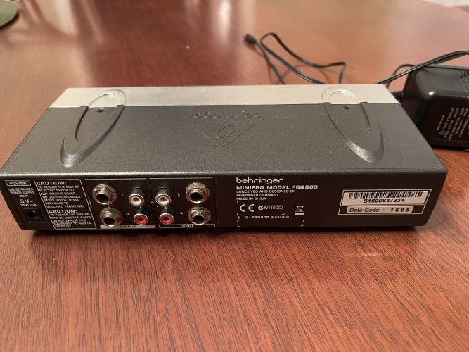 Closed Behringer MINIFBQ FBQ800 Headphone Reviews and Discussion