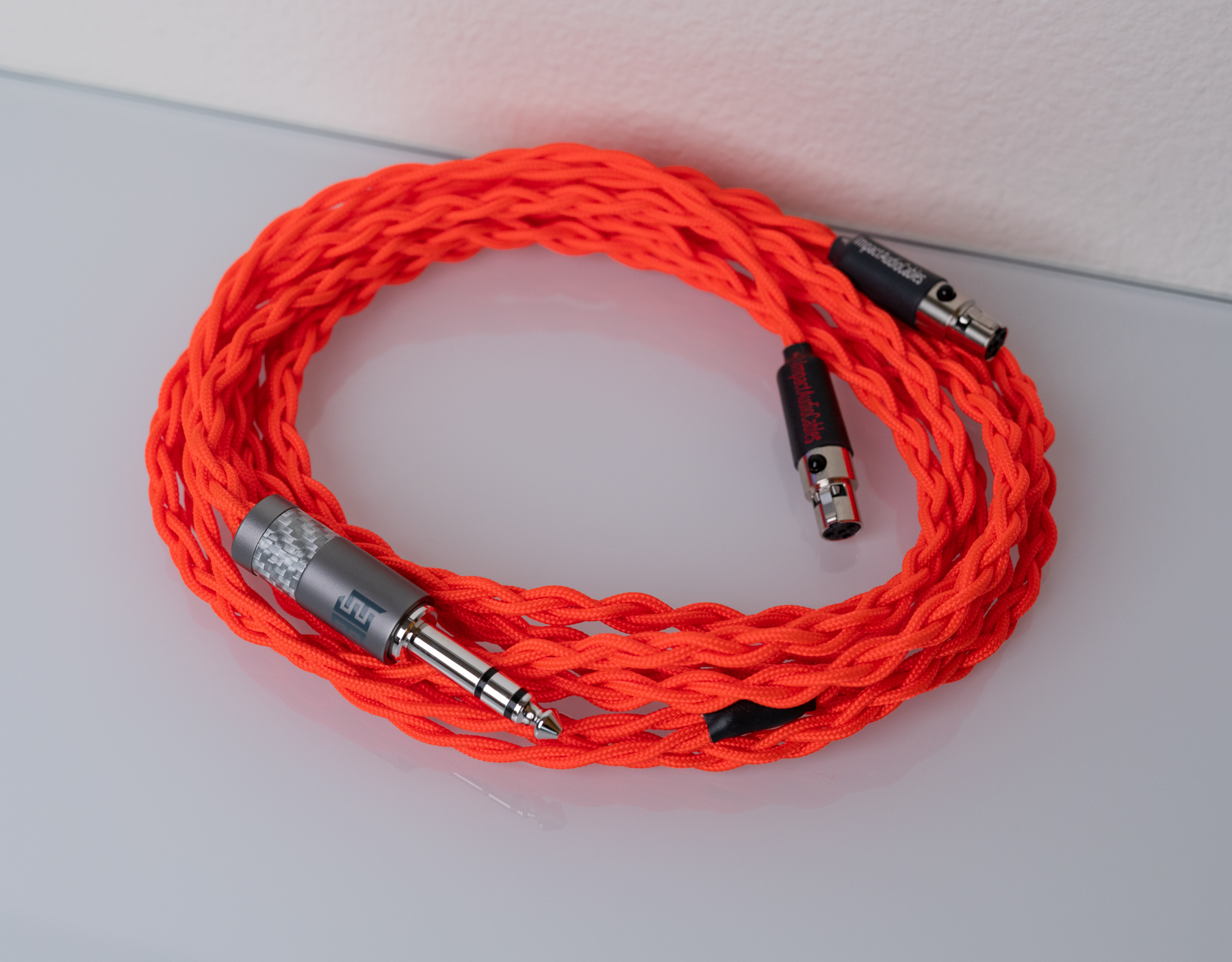 Closed Impact Audio Cable Infinity Series Audeze/miniXLR to 1/4