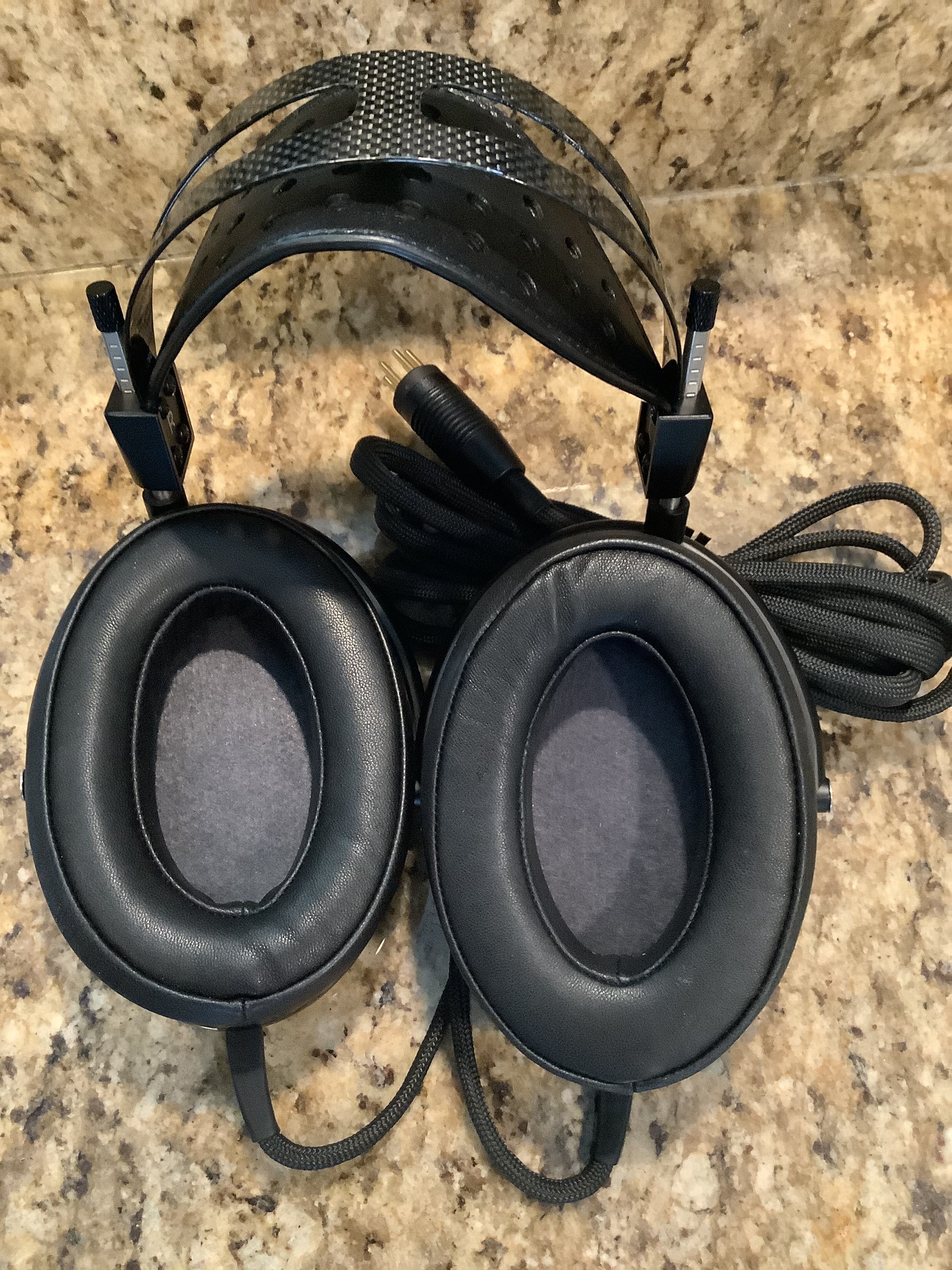 Closed Audeze CRBN electrostatic headphones Headphone Reviews and