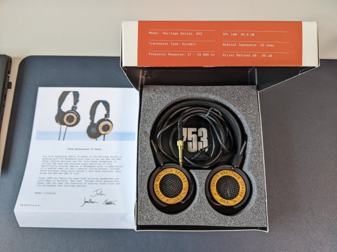 Closed: Grado GH3 Limited Edition Headphones | Headphone Reviews