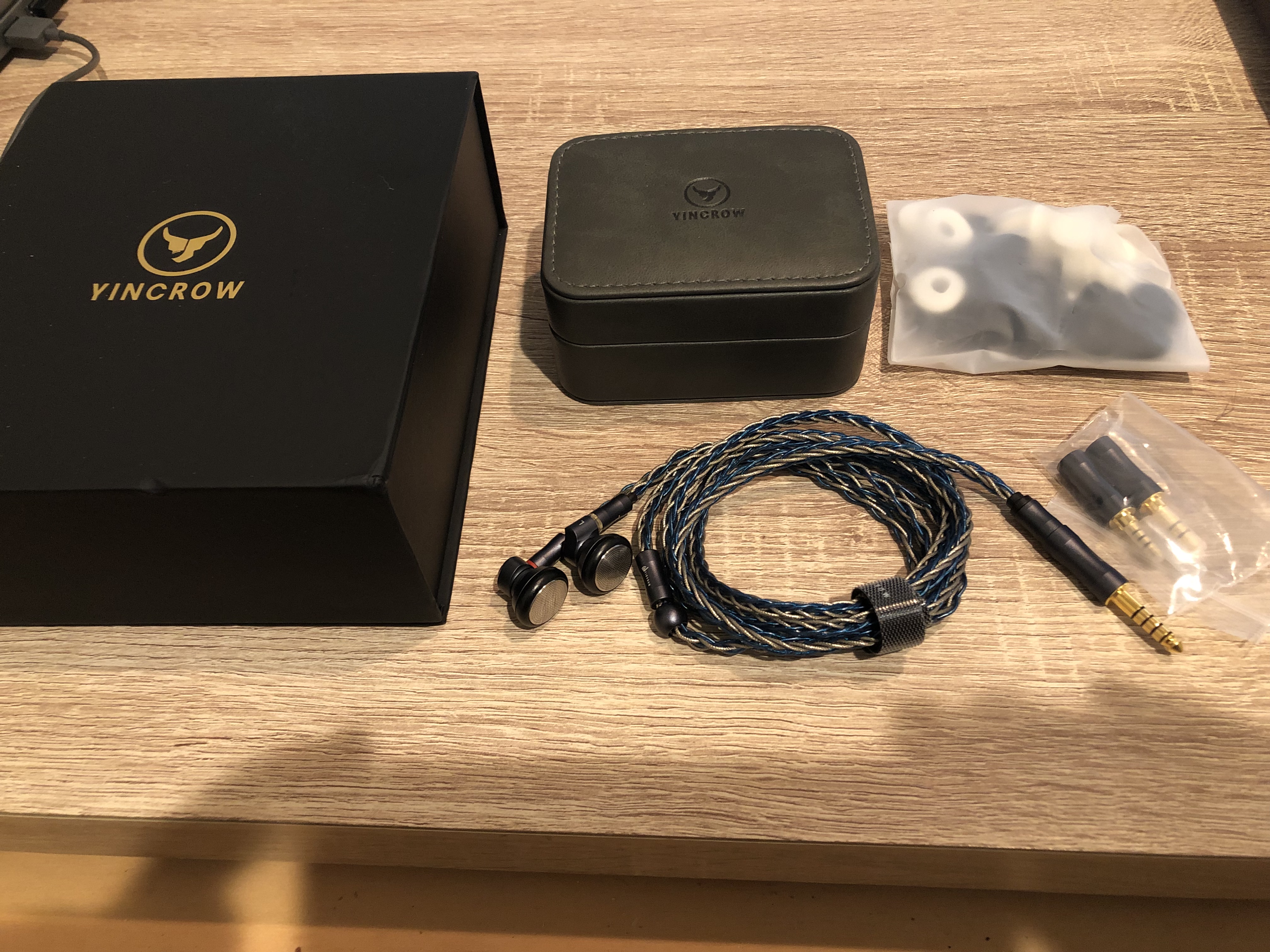 YINCROW RW-3000 インナーイヤー ハイエンド イヤホン 付属品完備 イヤホン Yincrow RW-3000 Yincrow RW-3000 Flagship Metal HIFI