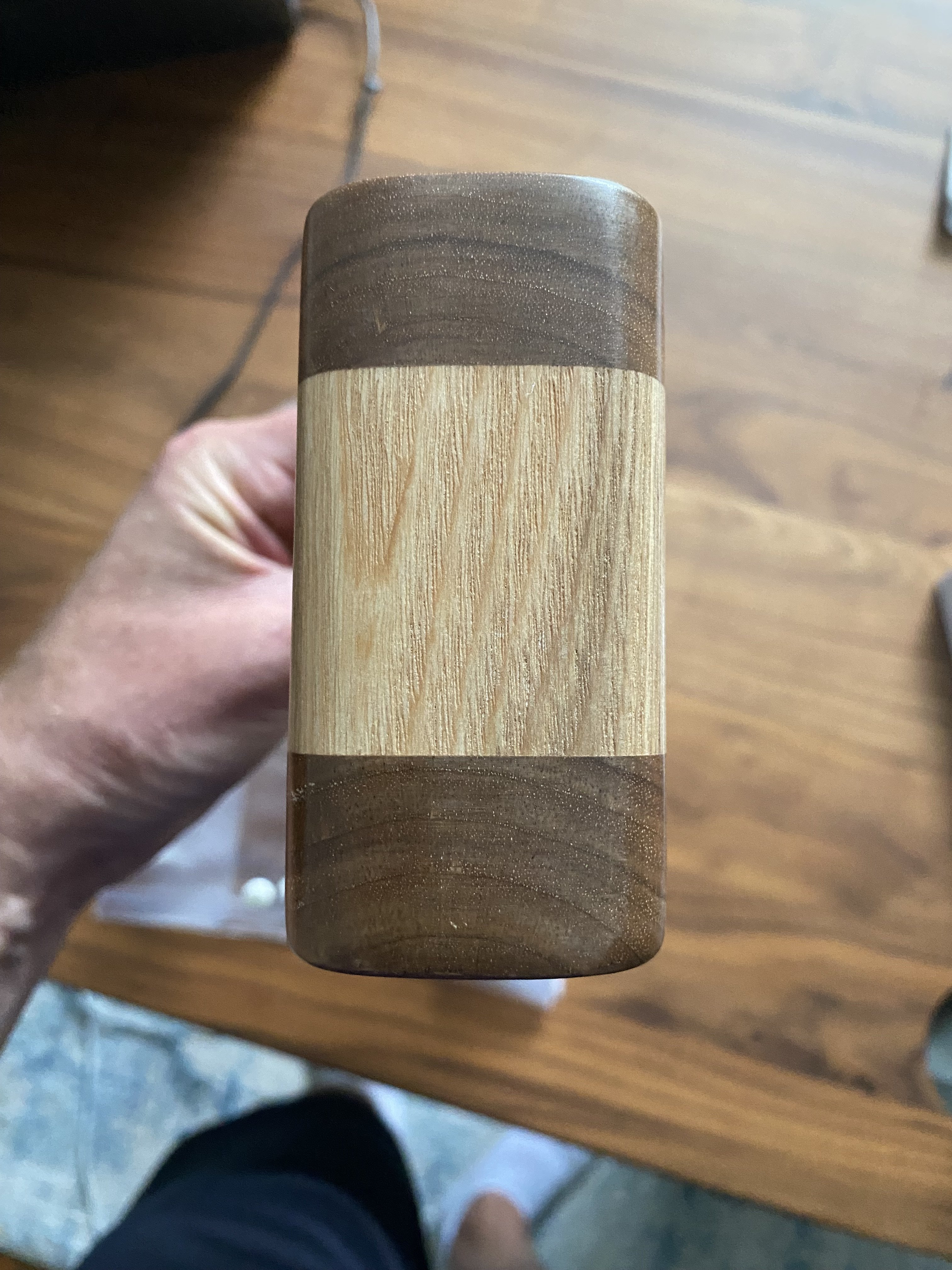 Sold STAX wood HP stand + dust cover (hps2 and cpc1) Headphone