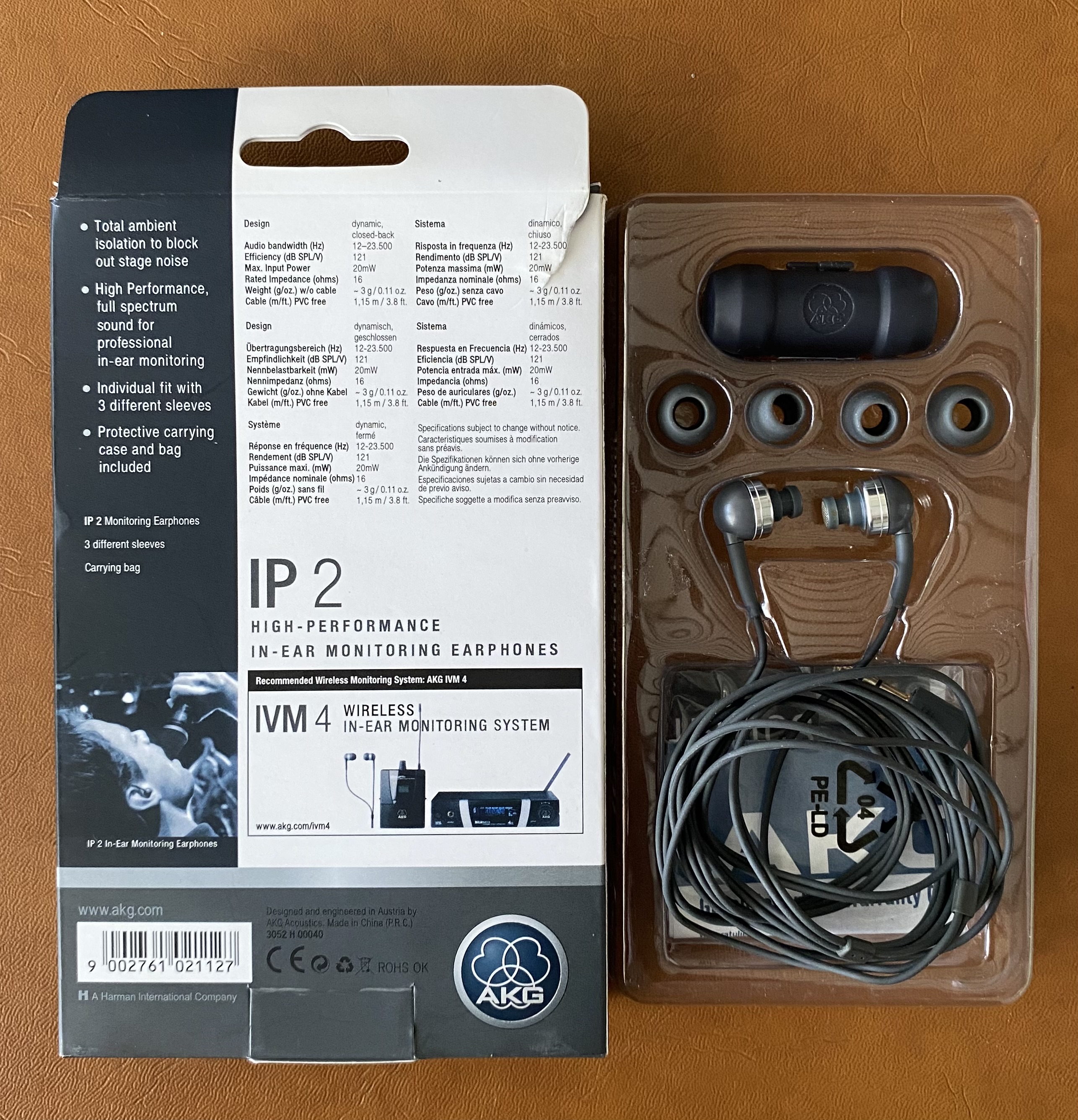 AKG IP2 inear monitors Headphone Reviews and Discussion