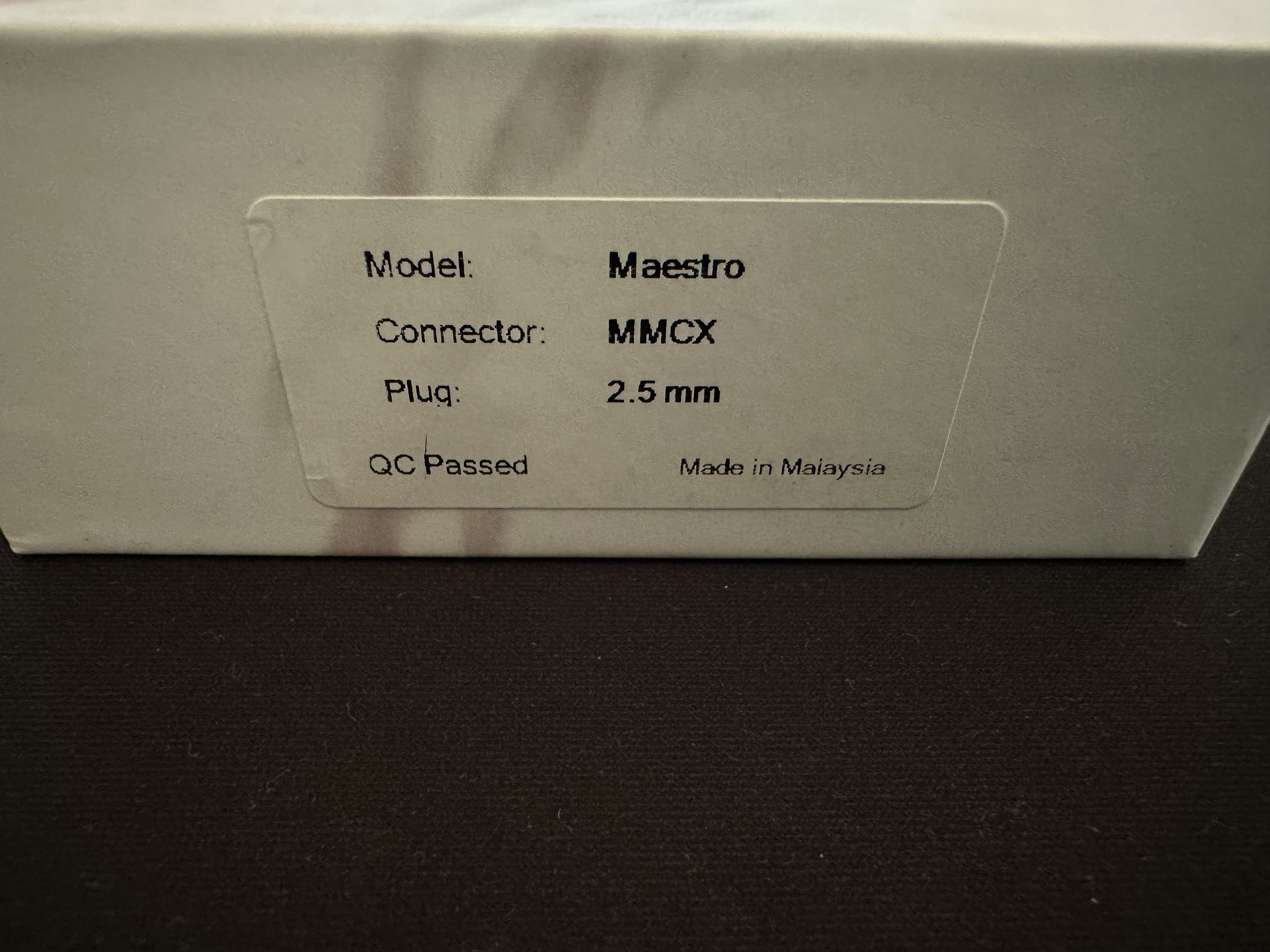 Sold Effect Audio Maestro Cable MMCX 2.5mm Headphone Reviews and