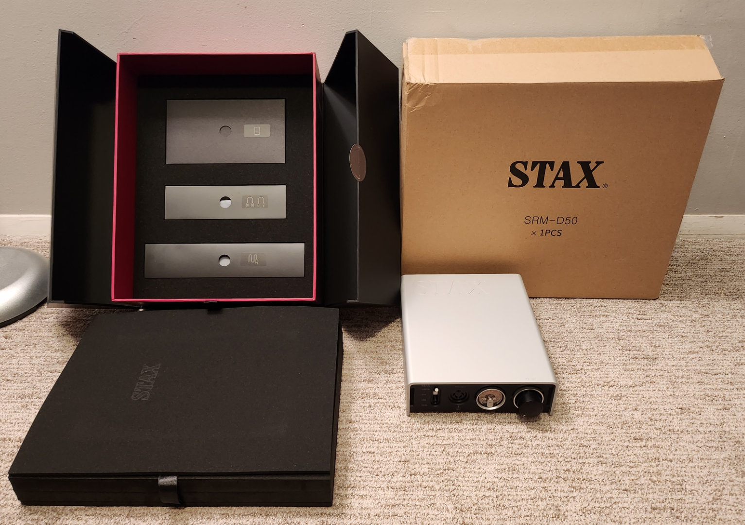 Sold Stax SRMD50 Electrostatic Amp w/ DAC Headphone Reviews and