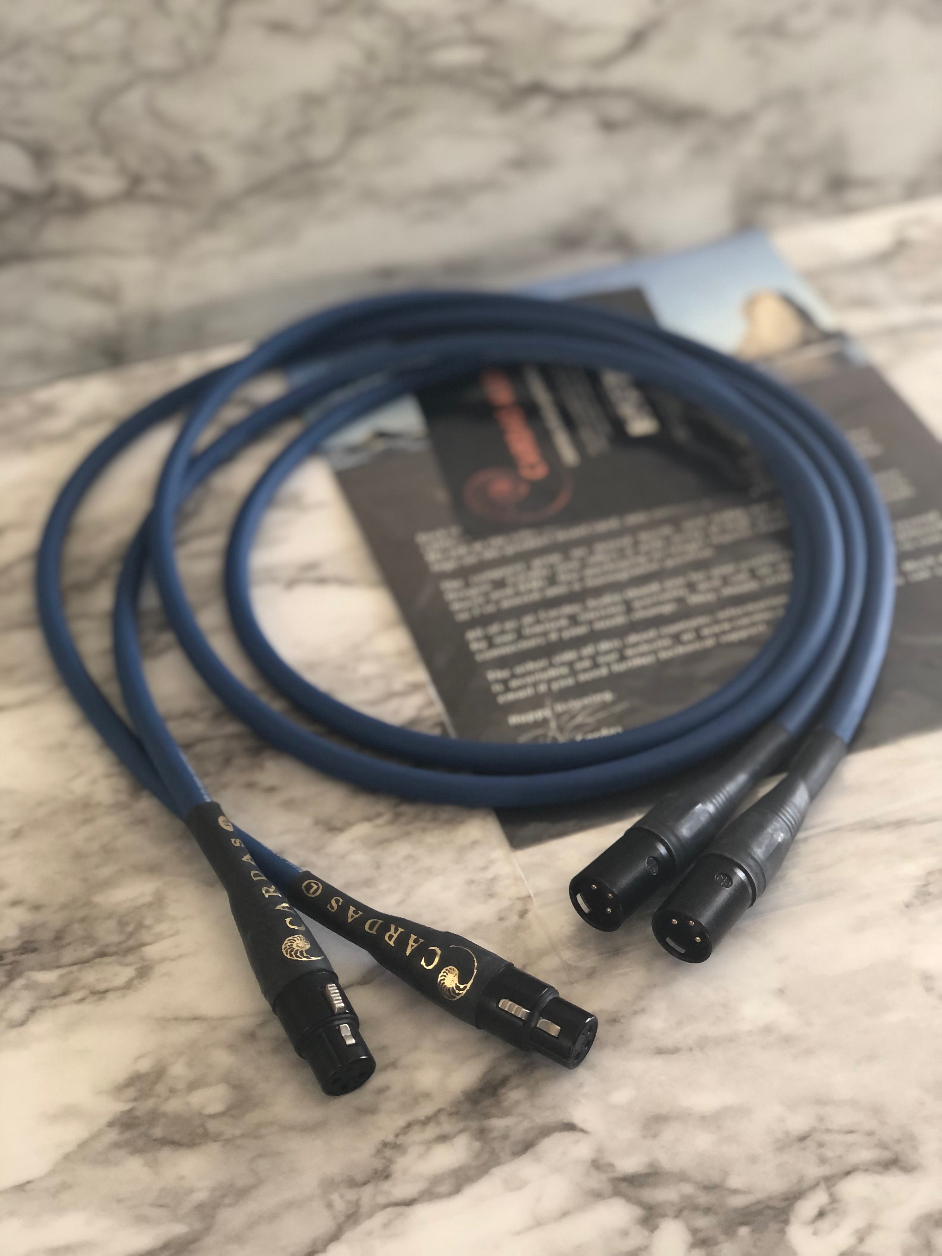 Closed Cardas Clear Light (Rev. 1) XLRs (1.5m) LIKENEW Headphone