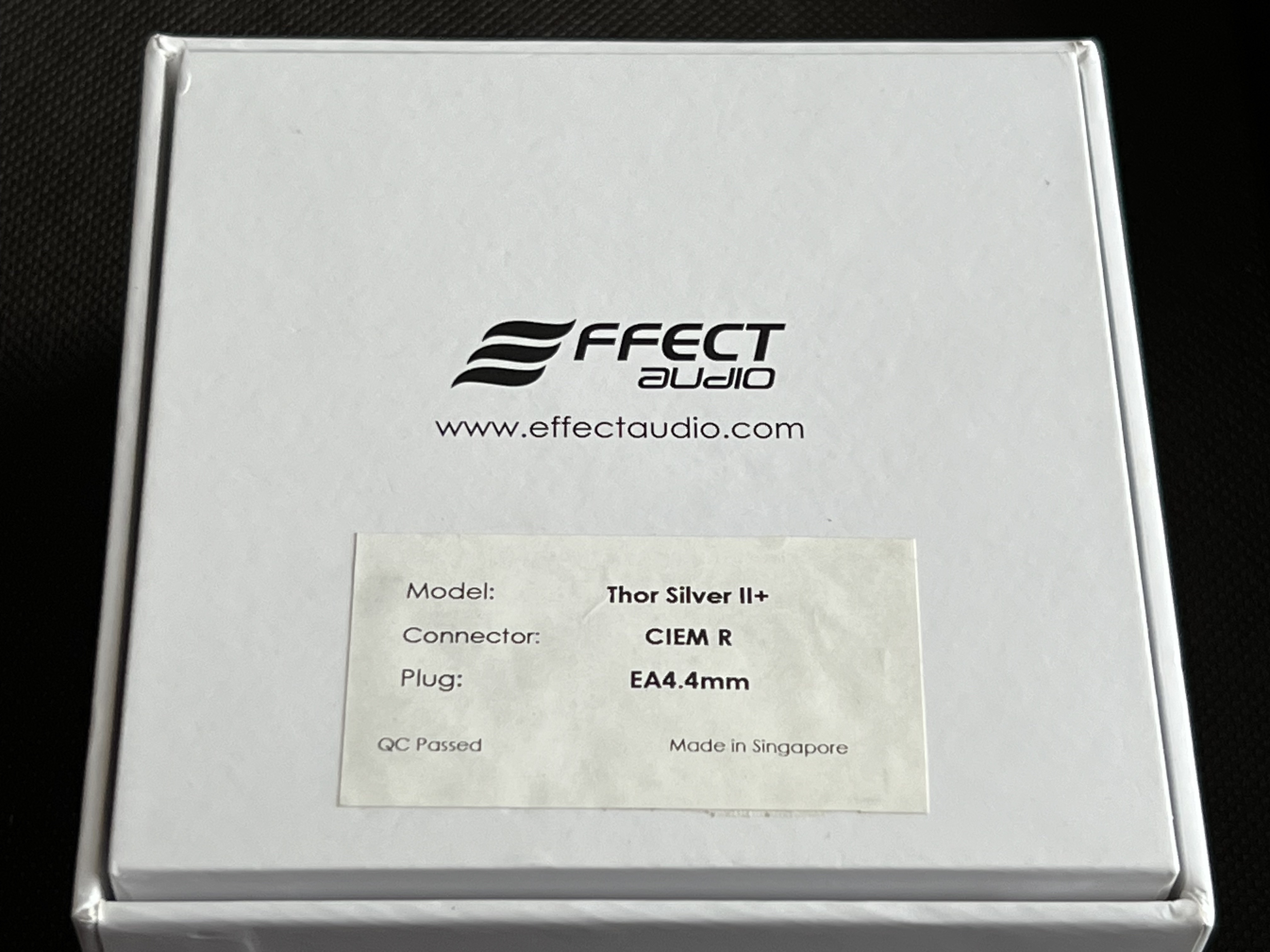 Sold Effect Audio Thor Silver II+ (2pin / 4.4mm) Headphone Reviews