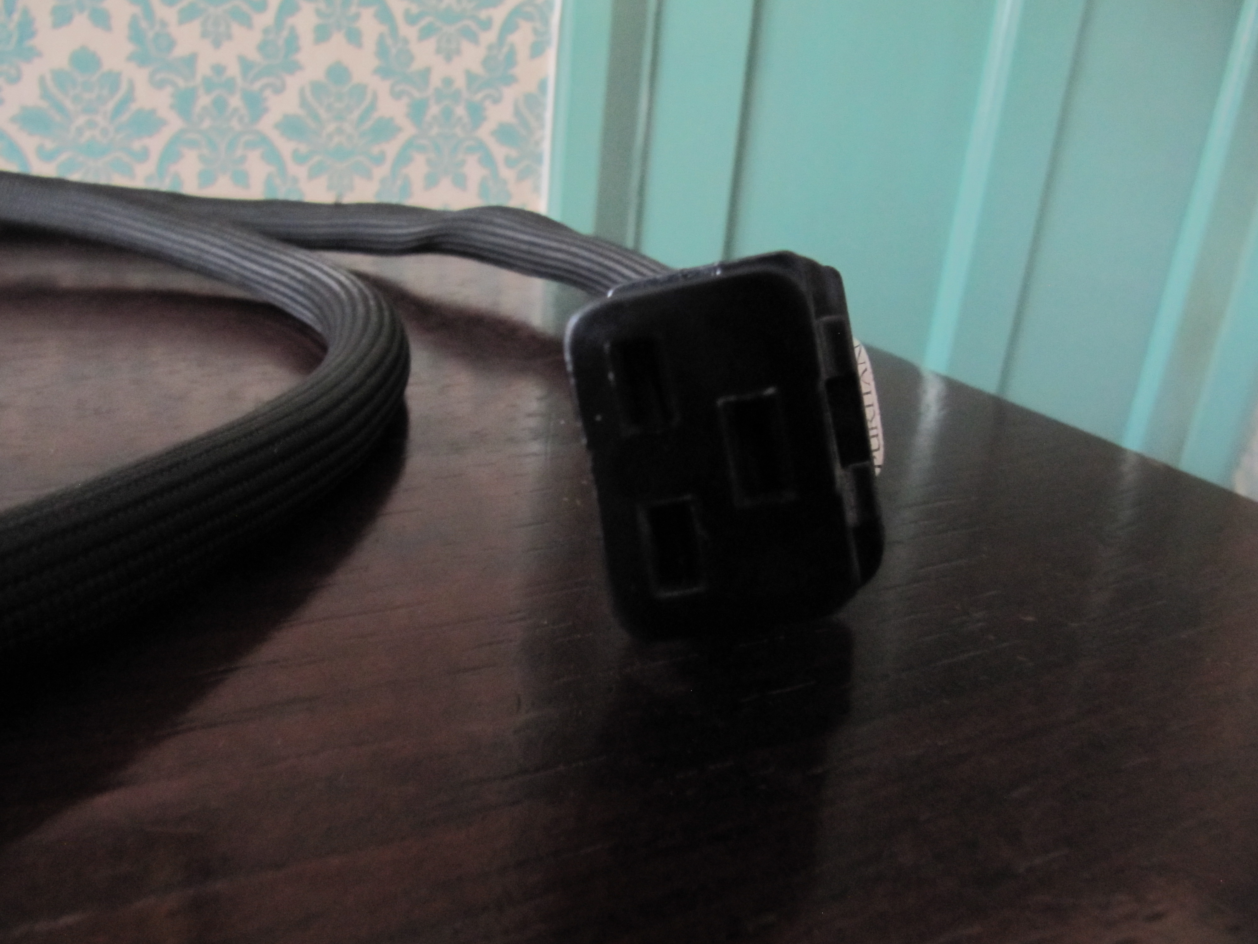 Closed Puritan Audio Classic Plus Mains Cable 2 Metres C19 16/20 Amp Input Connector